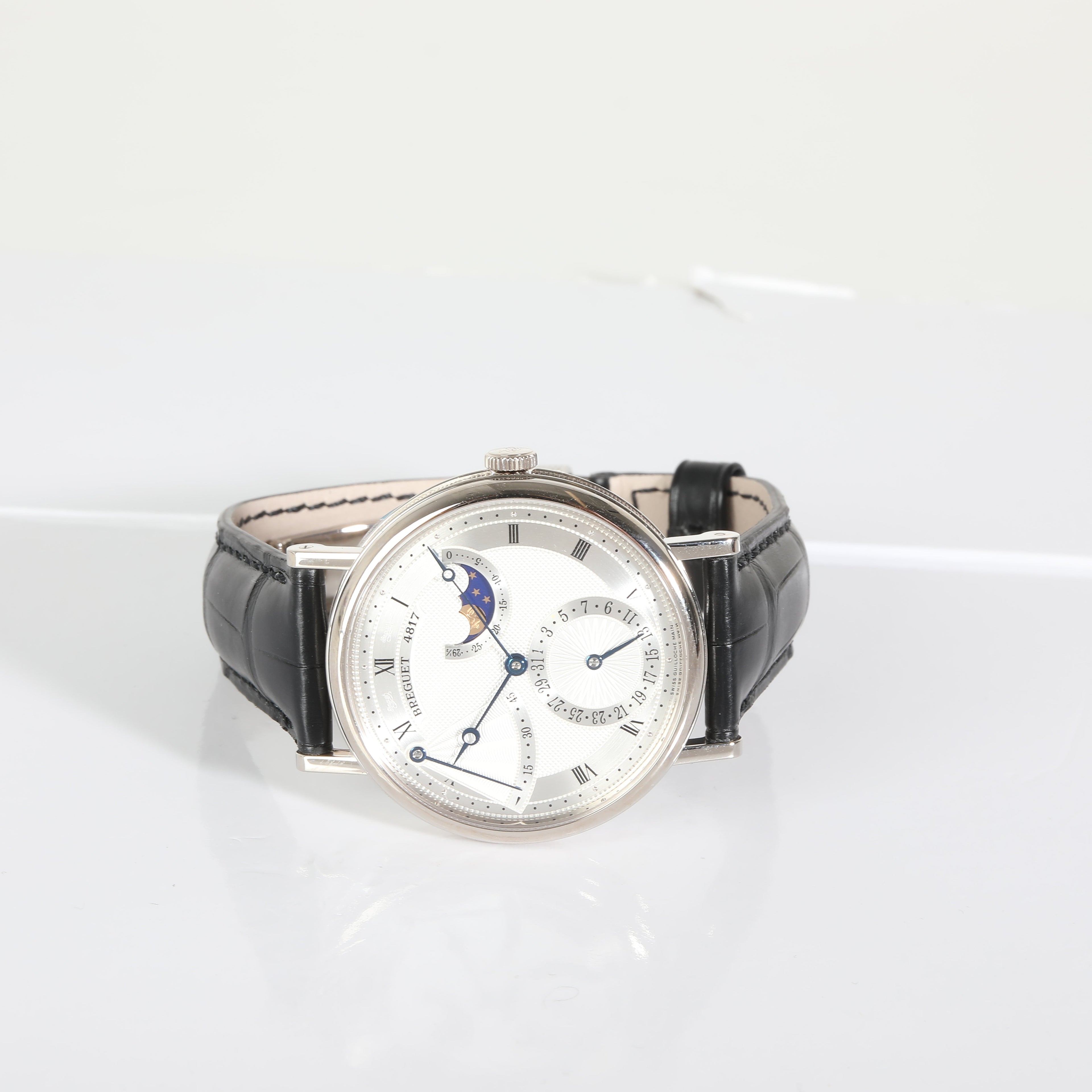 BREGUET Classique Power Reserve 7137BB/11/9V9 Men's Watch in White Gold