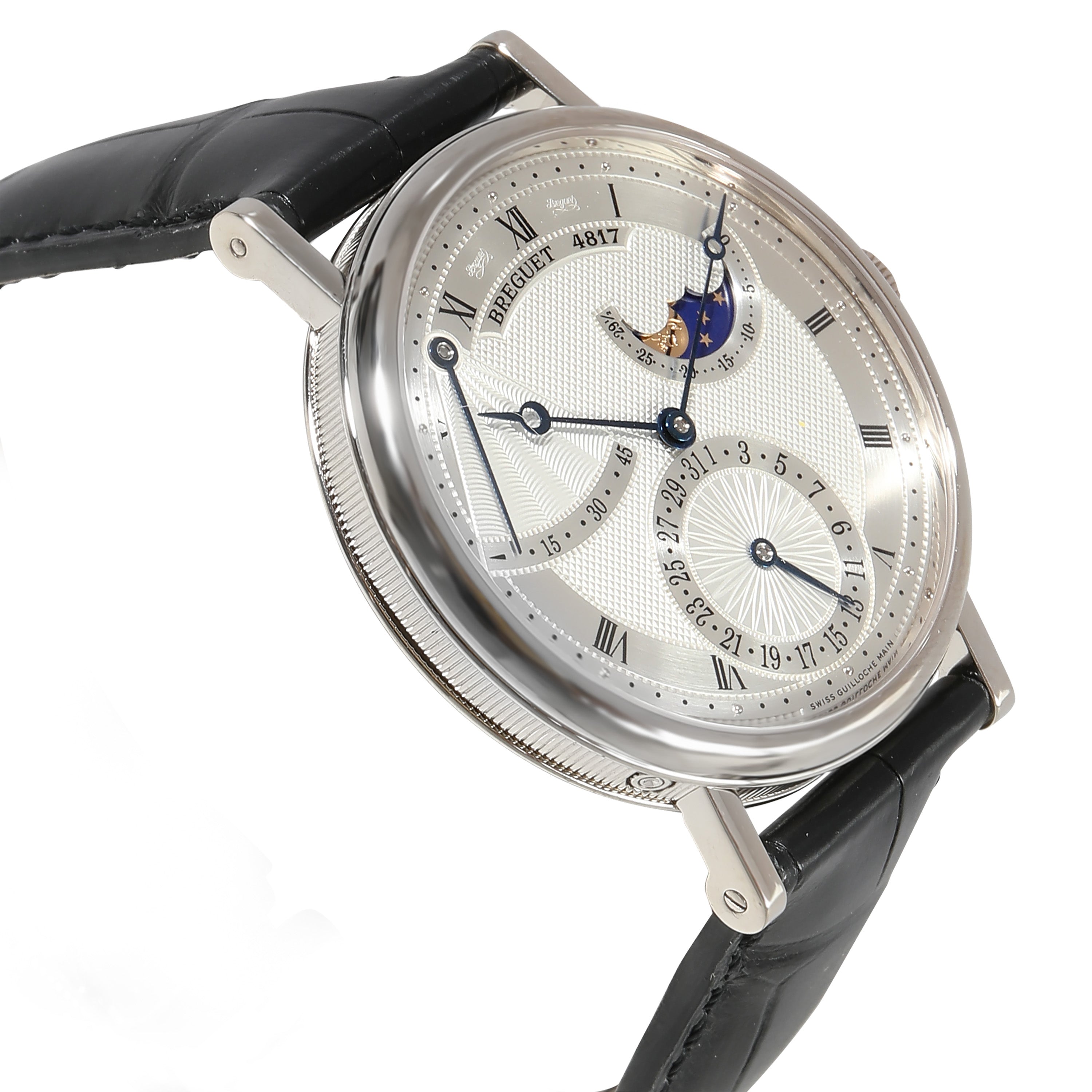 BREGUET Classique Power Reserve 7137BB/11/9V9 Men's Watch in White Gold