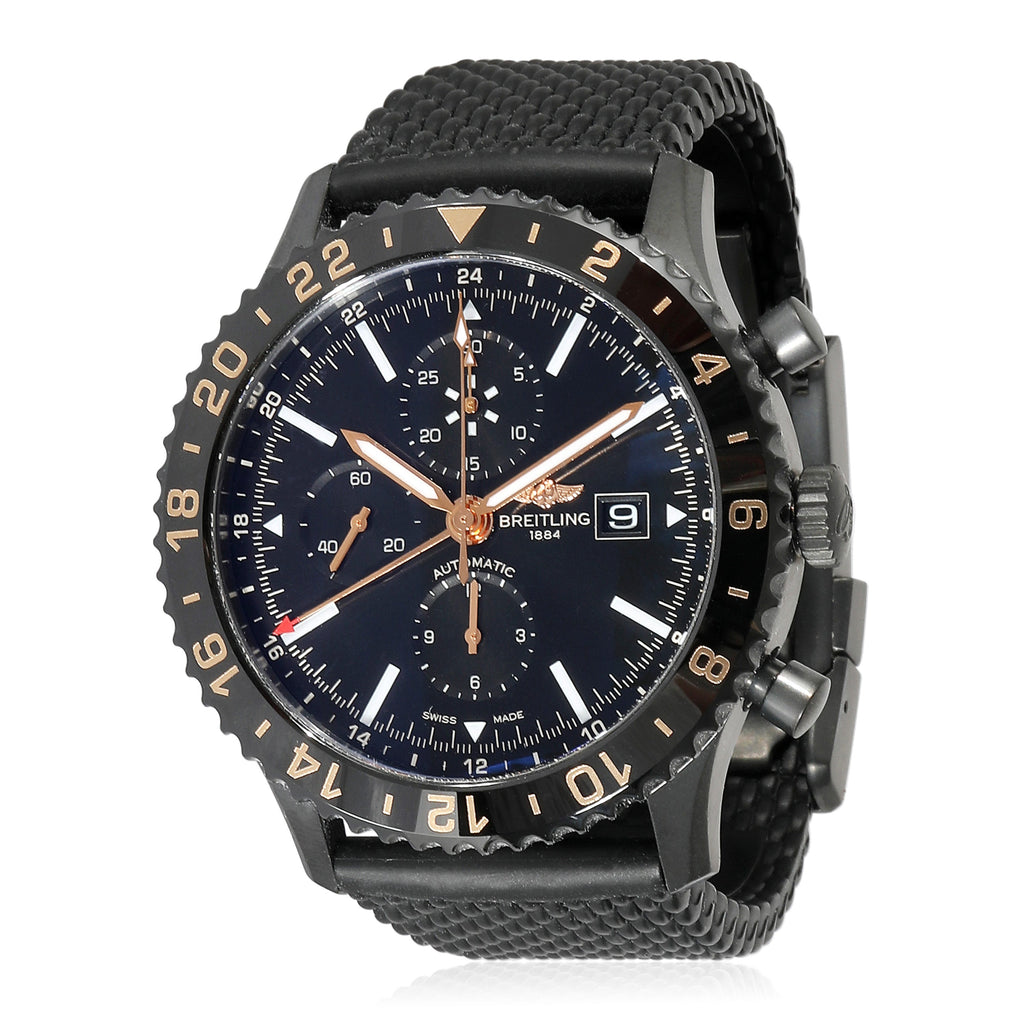 BREITLING Chronoliner Las Vegas Edition M24310 Men's Watch in Black Steel