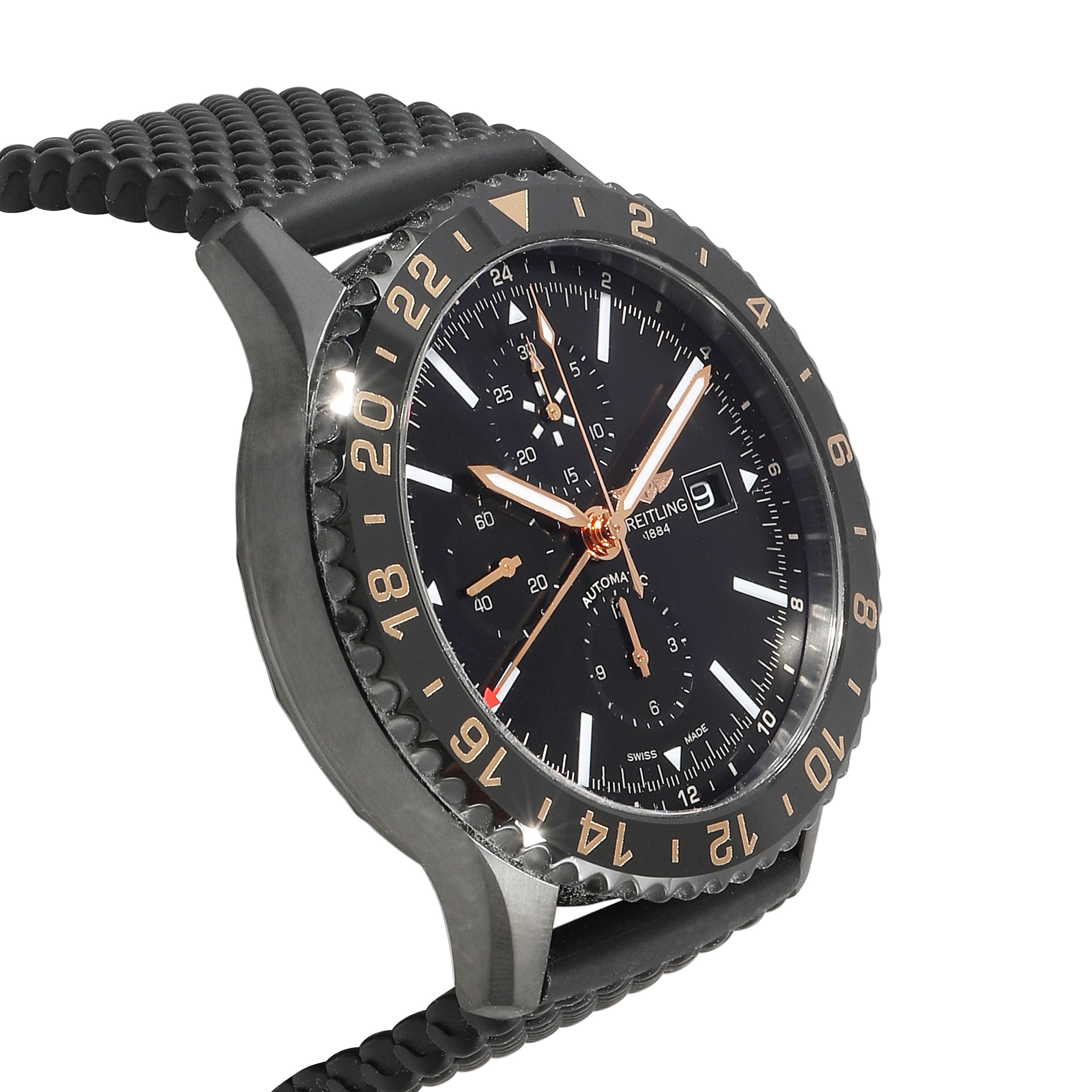 BREITLING Chronoliner Las Vegas Edition M24310 Men's Watch in Black Steel