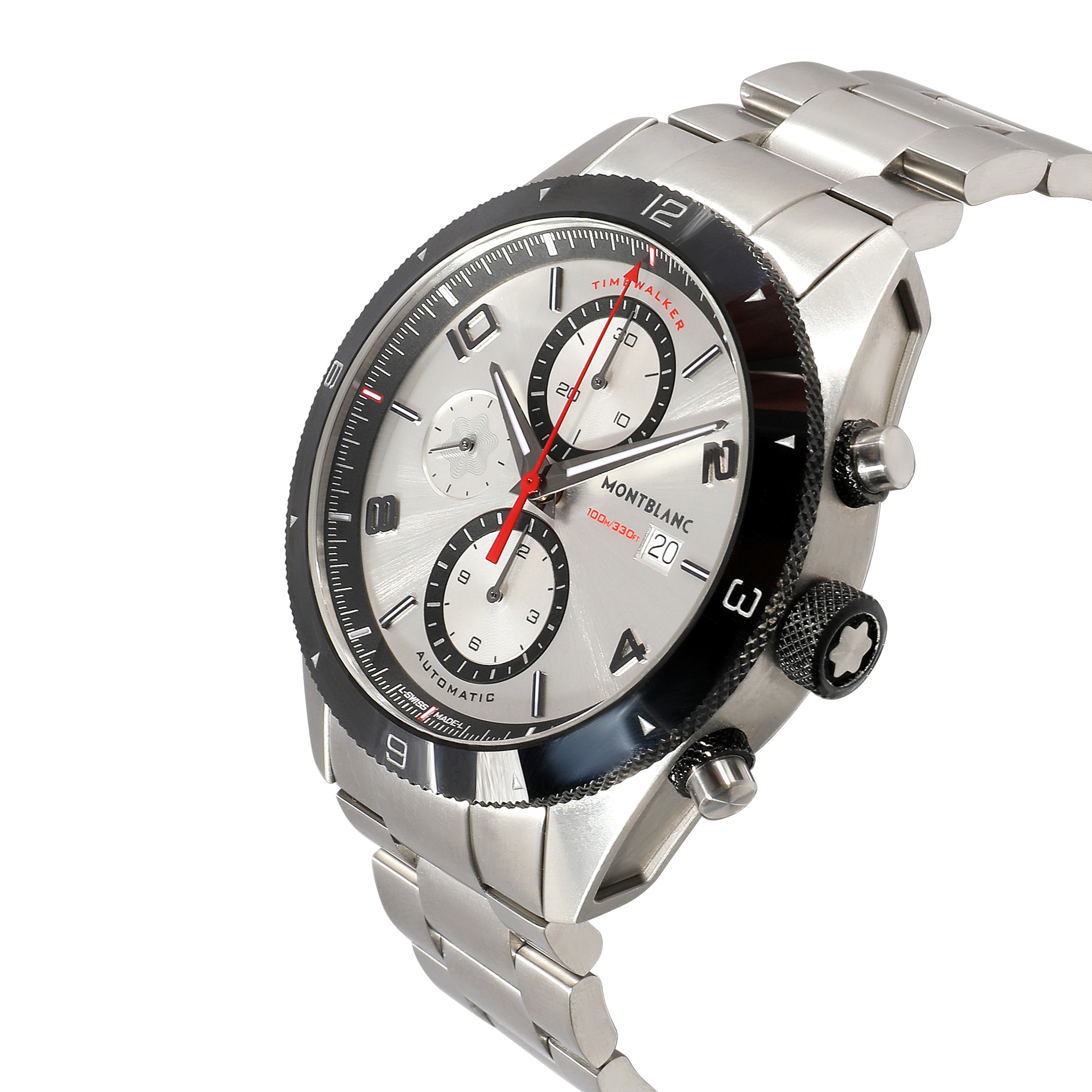 MONTBLANC Timewalker 116099 Men's Watch in Stainless Steel