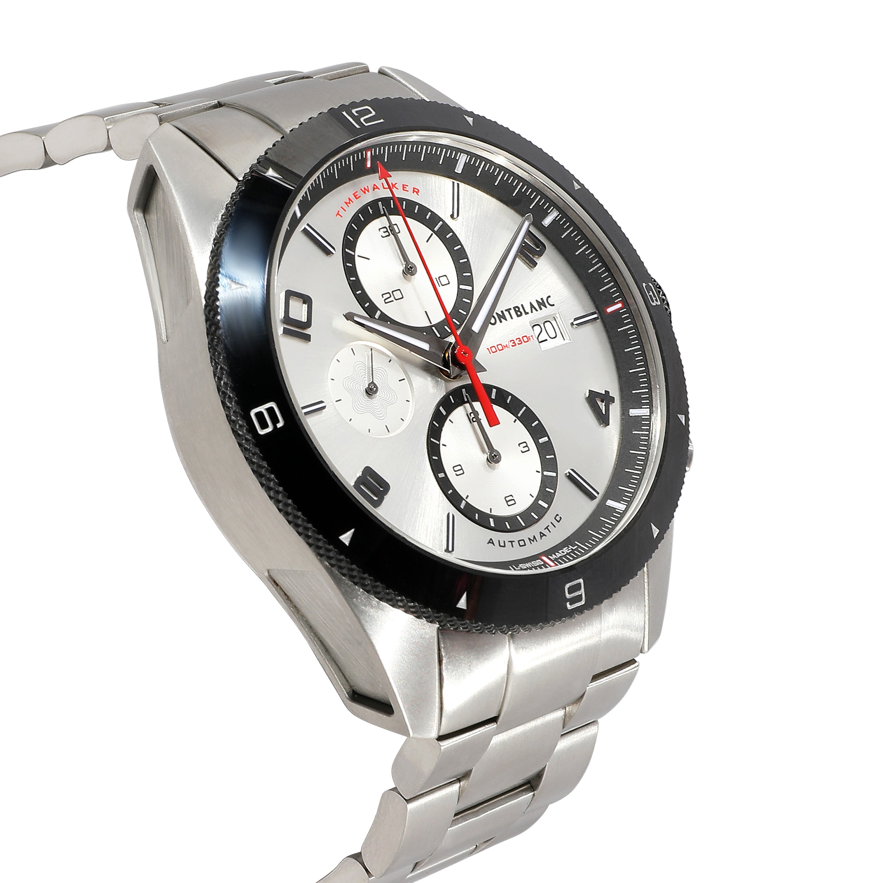 MONTBLANC Timewalker 116099 Men's Watch in Stainless Steel