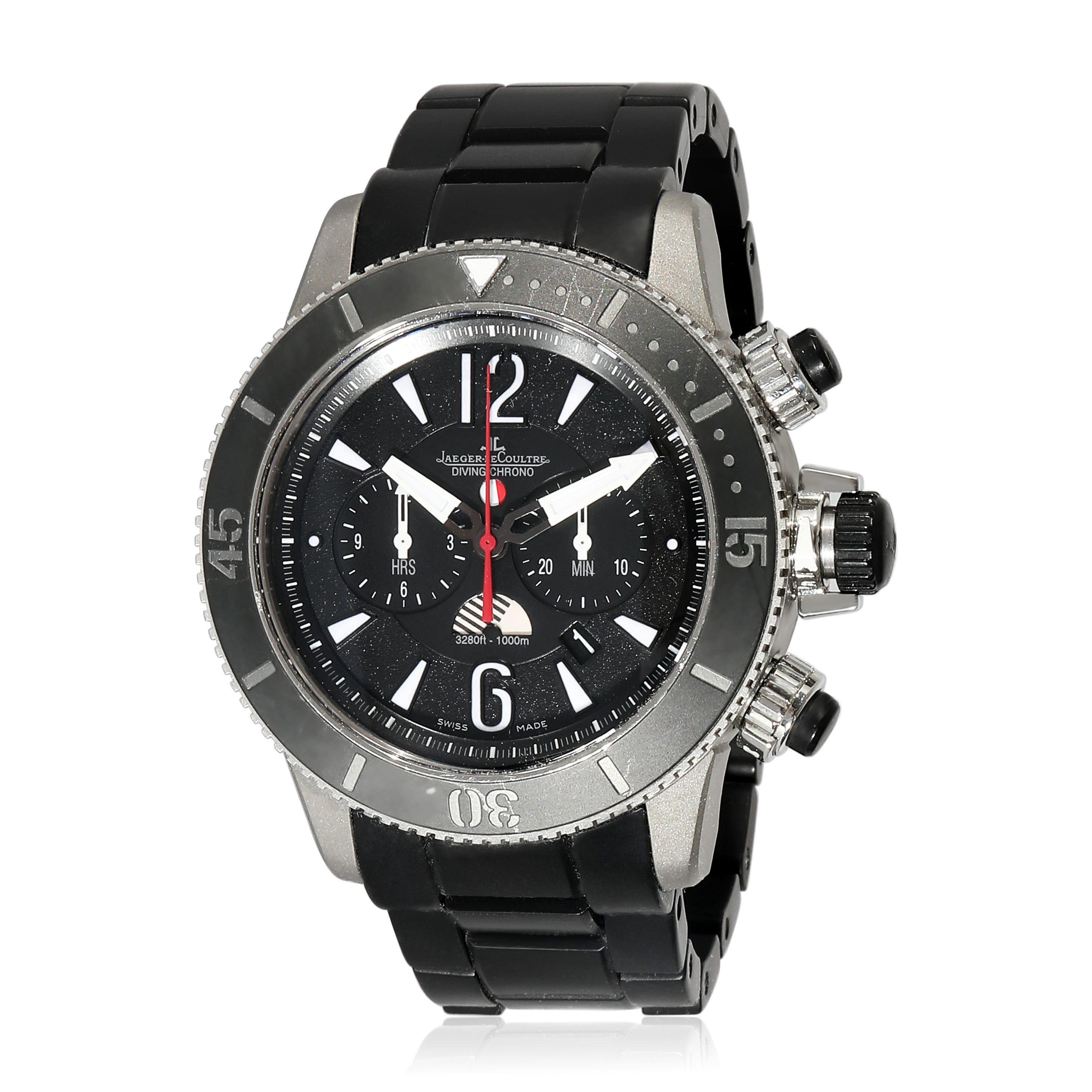 JAEGER-LECOULTRE Master Compressor Navy Seal" 159.T.C7 Men's Watch in Titanium"