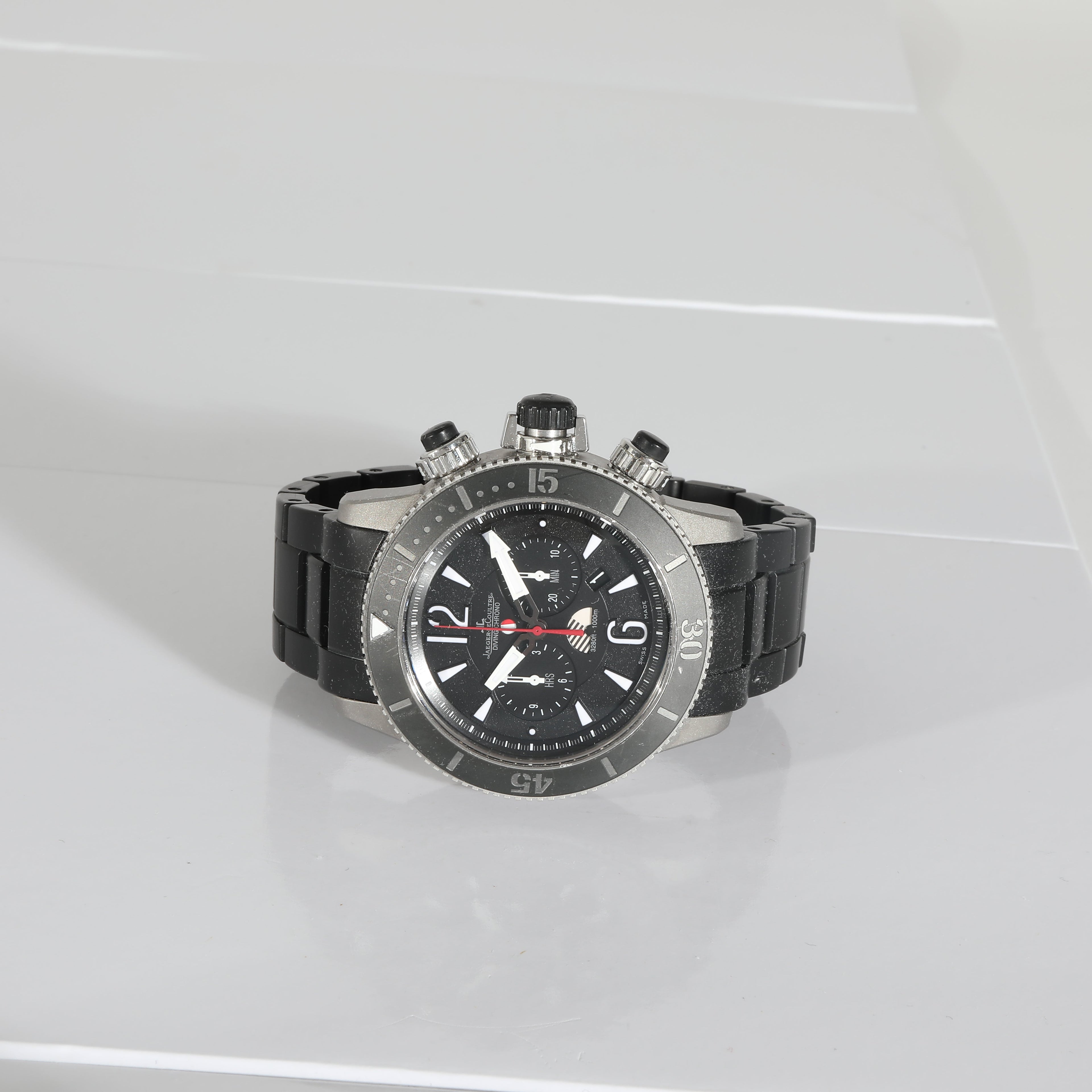 JAEGER-LECOULTRE Master Compressor Navy Seal" 159.T.C7 Men's Watch in Titanium"