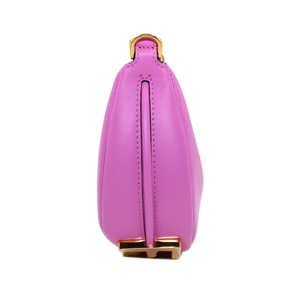 Fendi Fendigraphy Mini Leather Hobo Bag