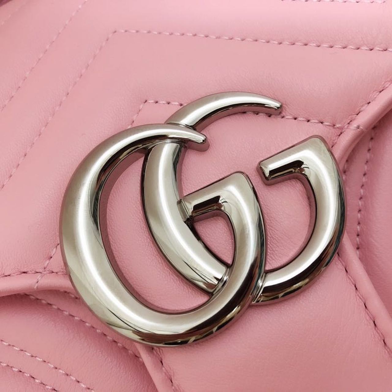 Glami Marmont Small MatelassÃƒÂ© Shoulder Bag Dusty Pink MatelassÃƒÂ© Chevron For Women 10in/26cm Glami Ã¢â‚¬Å½443497 DTGLAMIT 5729