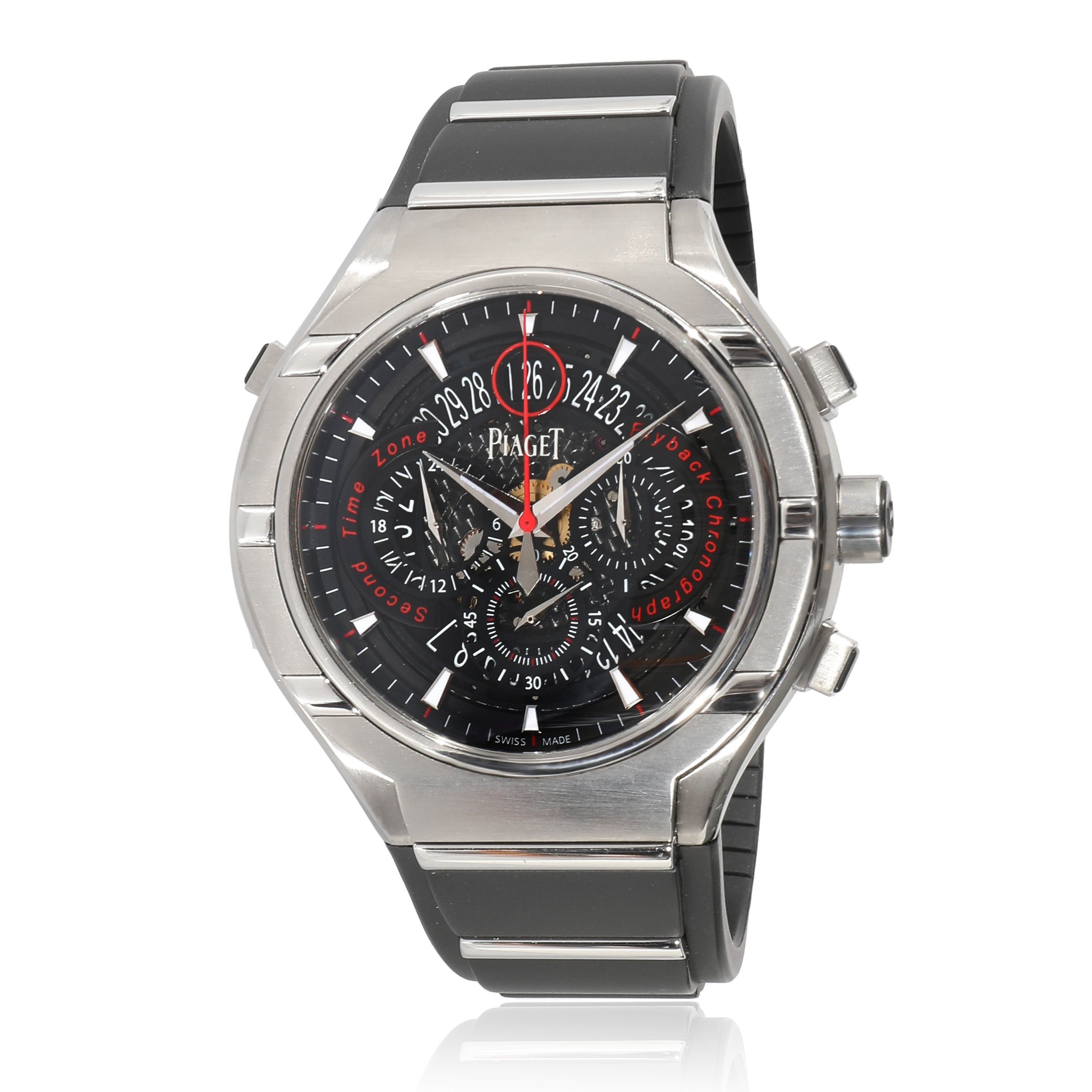 PIAGET Polo FortyFive GOA34002 Men's Watch in SS/Titanium