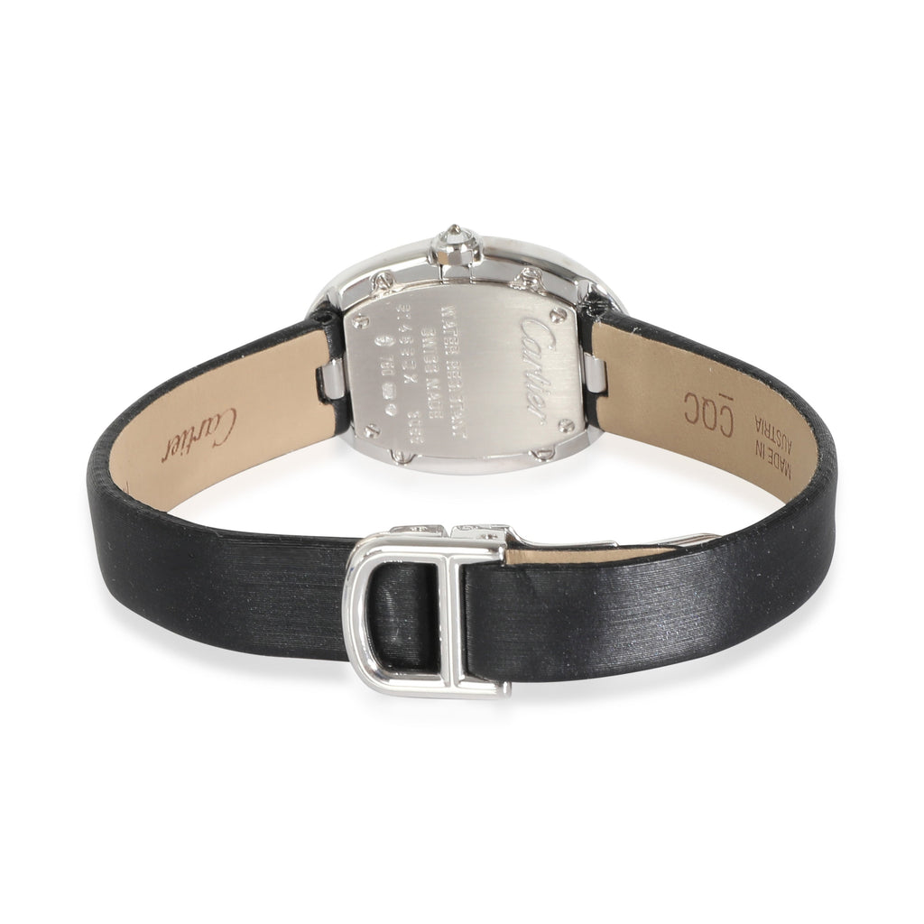 CARTIER Baignoire WB520027 Women's Watch in 18kt White Gold
