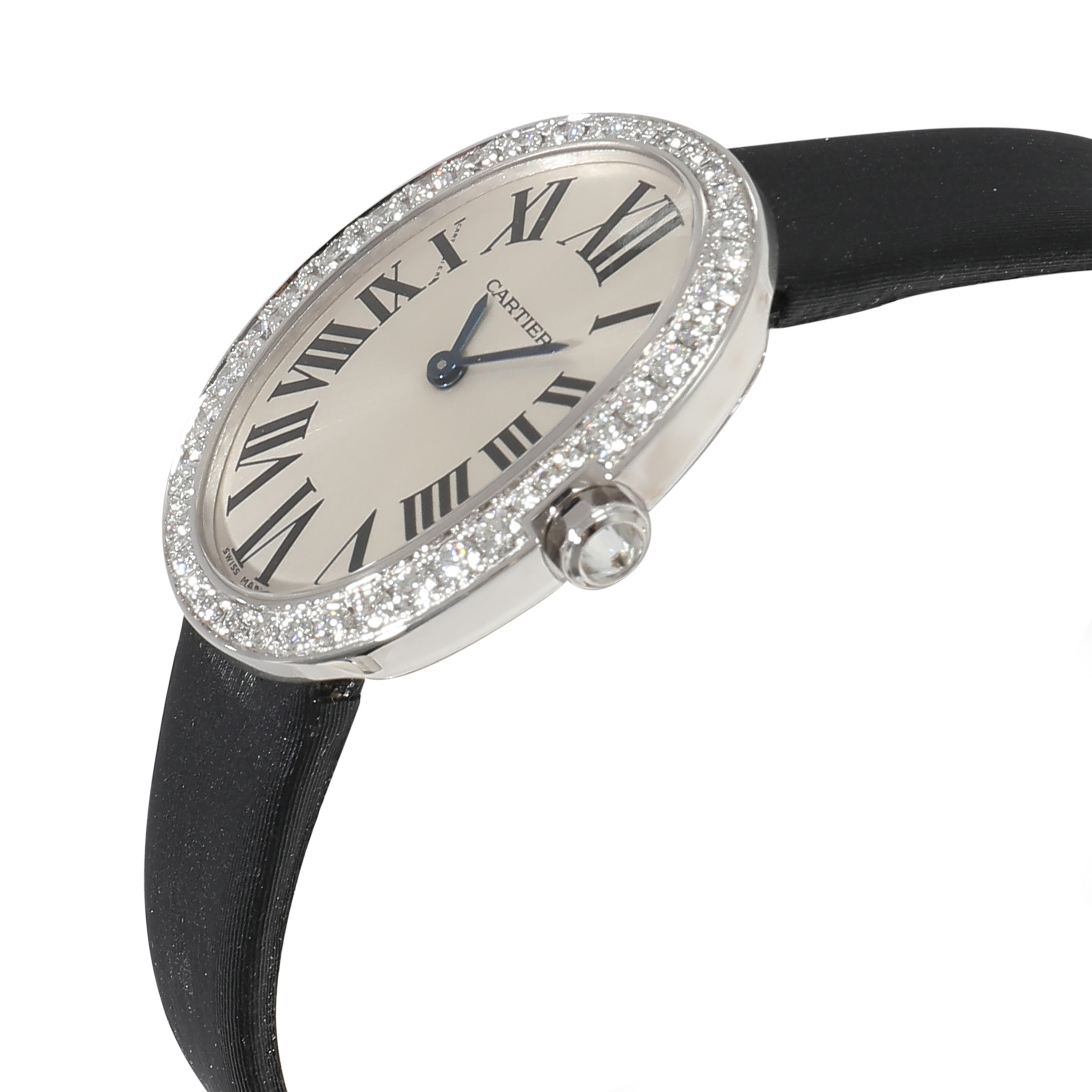 CARTIER Baignoire WB520027 Women's Watch in 18kt White Gold