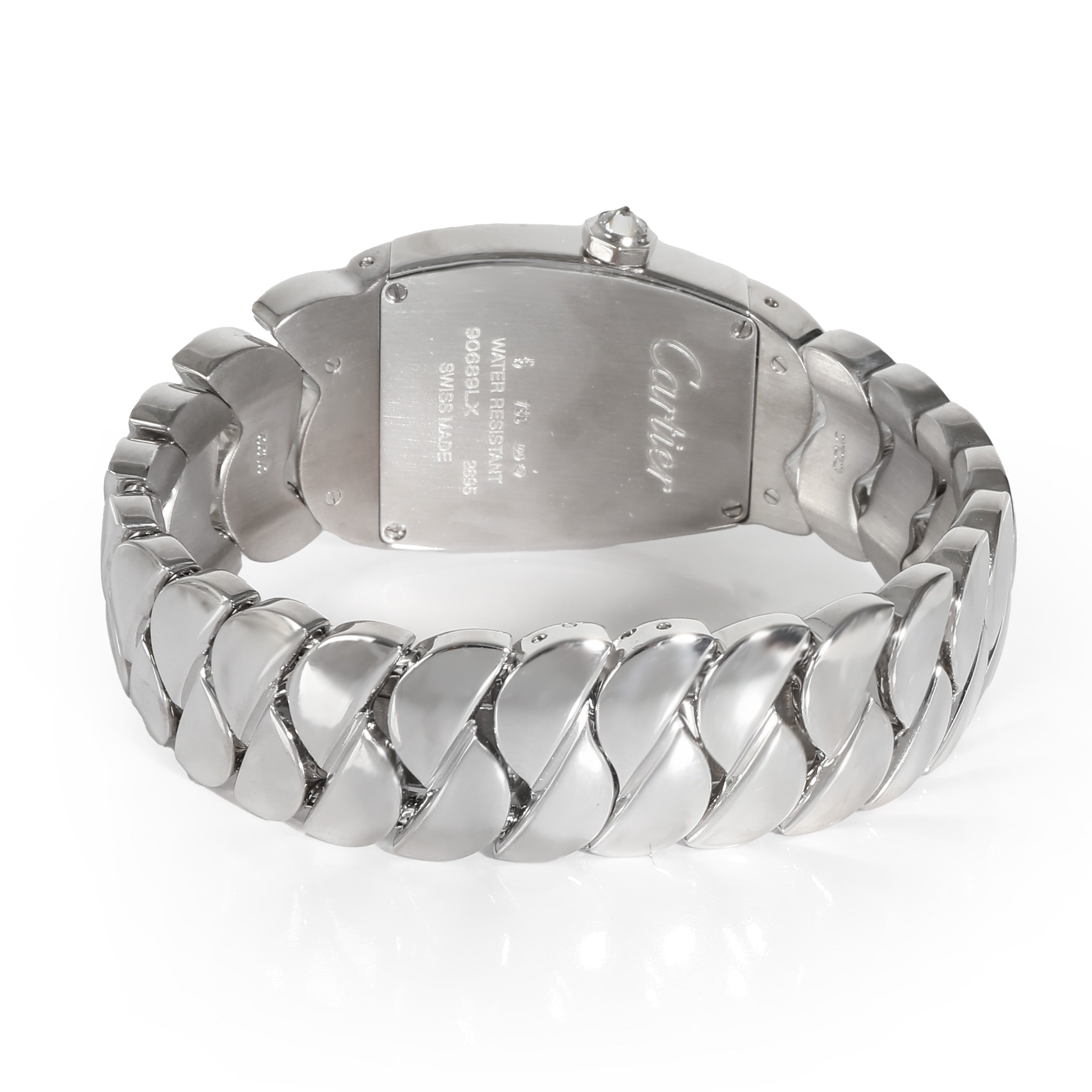 CARTIER La Dona de 2895 Unisex Watch in 18kt White Gold