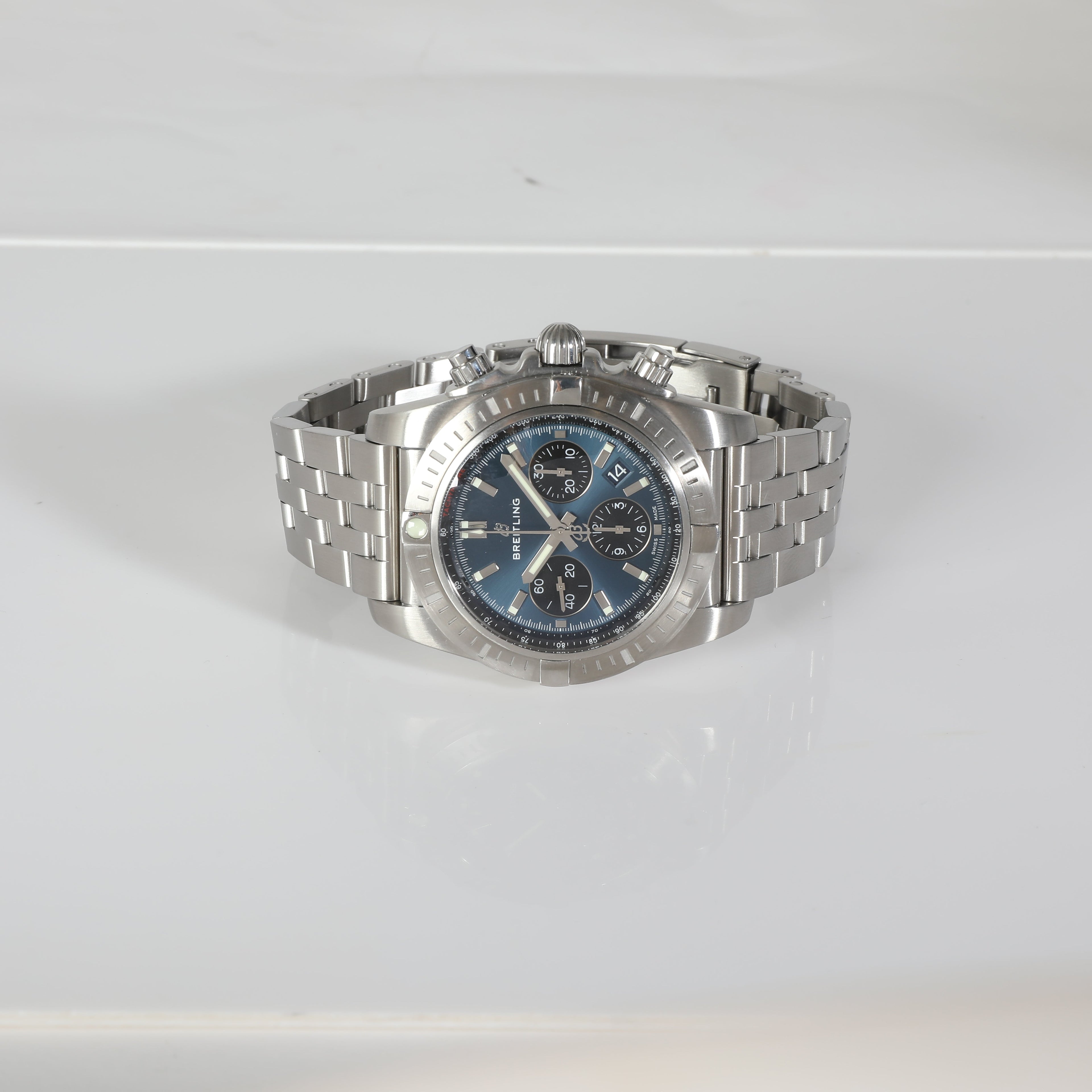 BREITLING Chronomat B01 AB0115101C1A1 Men's Watch in Stainless Steel