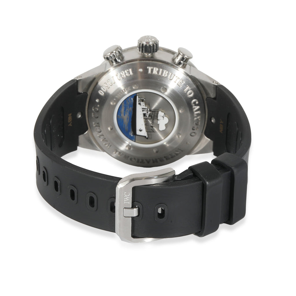 IWC Aquatimer Tribute to Calypso" IW378203 Men's Watch in Stainless Steel"