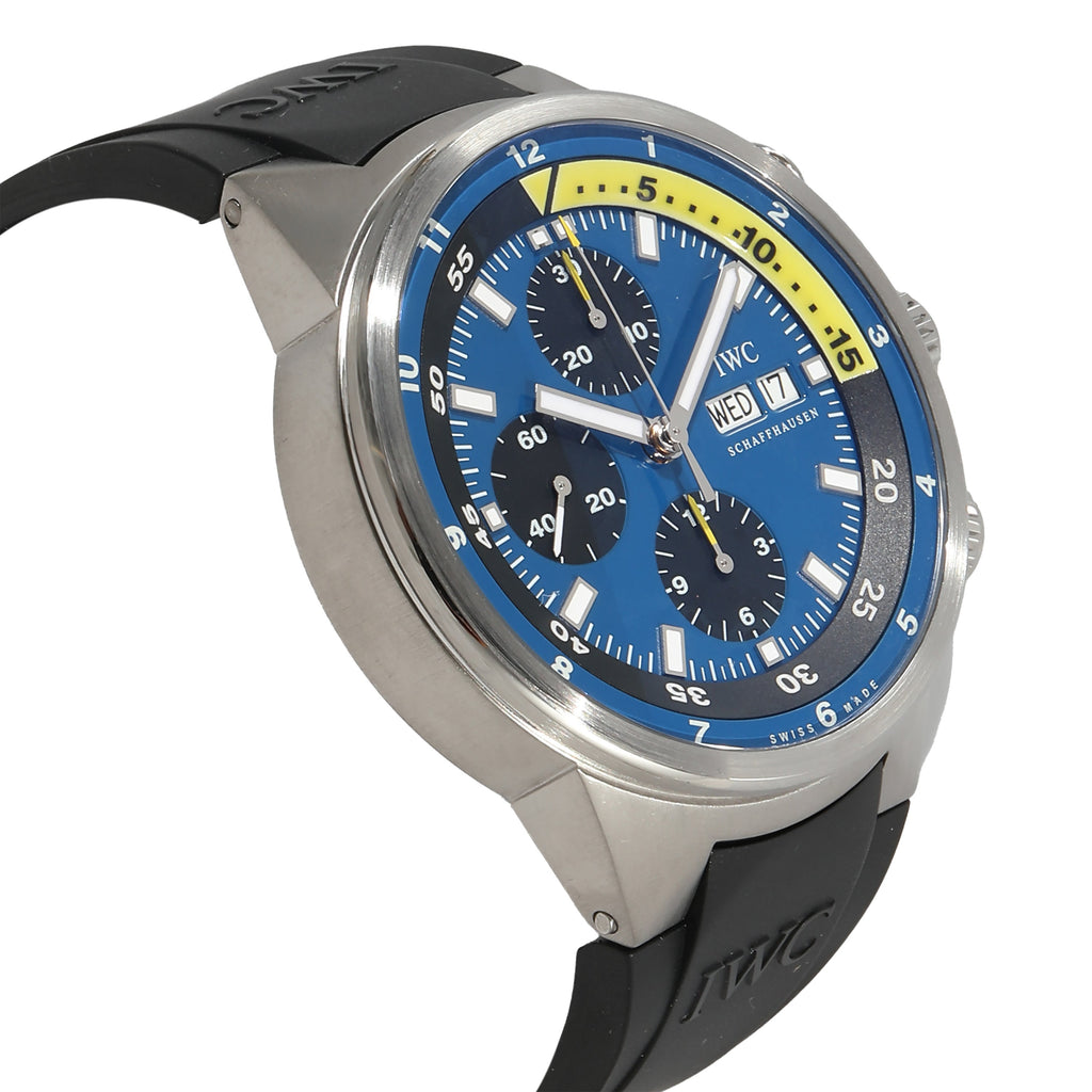 IWC Aquatimer Tribute to Calypso" IW378203 Men's Watch in Stainless Steel"