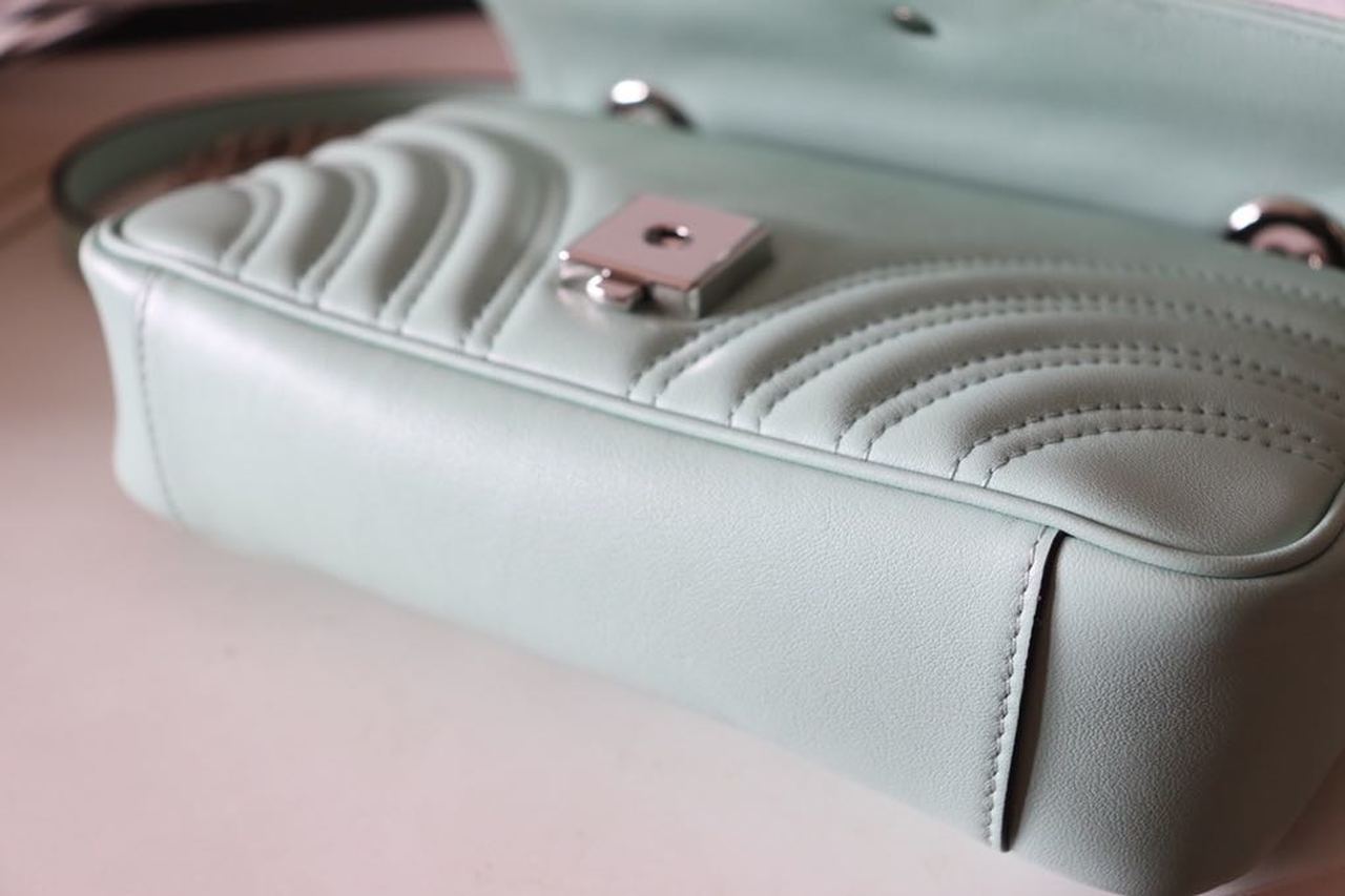 Glami Marmont MatelassÃƒÂ© Mini Bag Mint Green For Women 8.5in/22cm Glami
