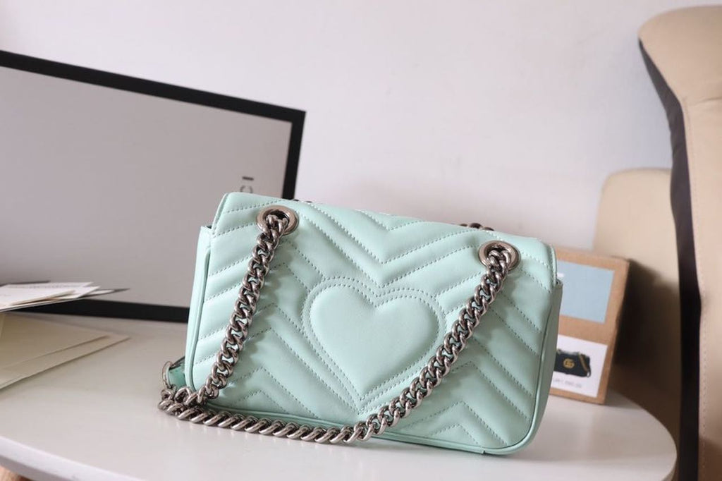 Glami Marmont MatelassÃƒÂ© Mini Bag Mint Green For Women 8.5in/22cm Glami