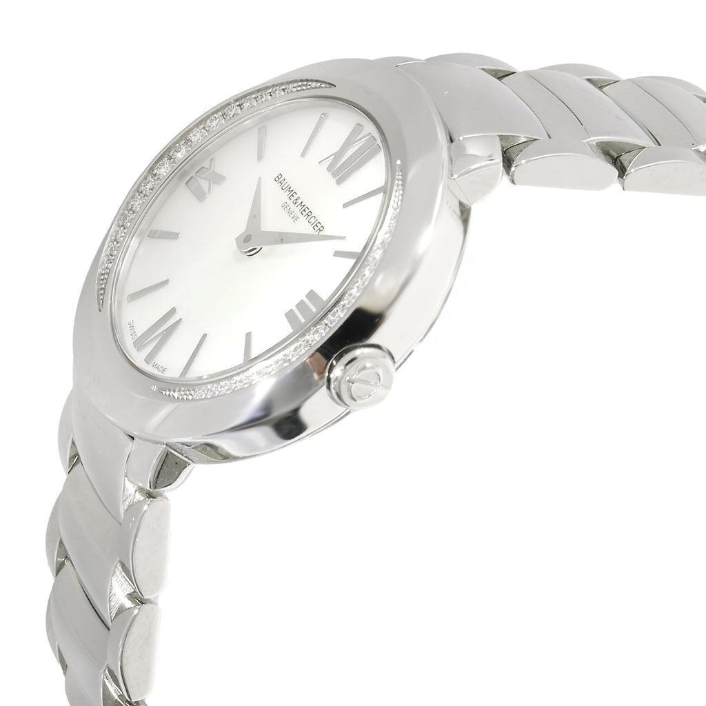 BAUME & MERCIER Promesse MOA10160 Women's Watch in Stainless Steel