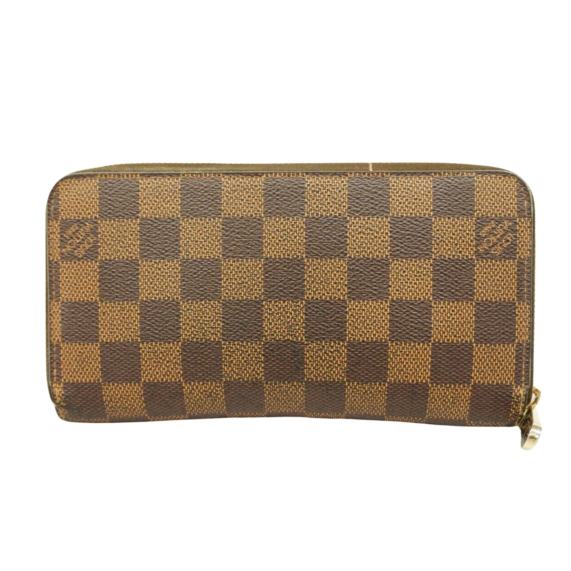 Louis Vuitton Portefeuille Zippy  Canvas Wallet  ()