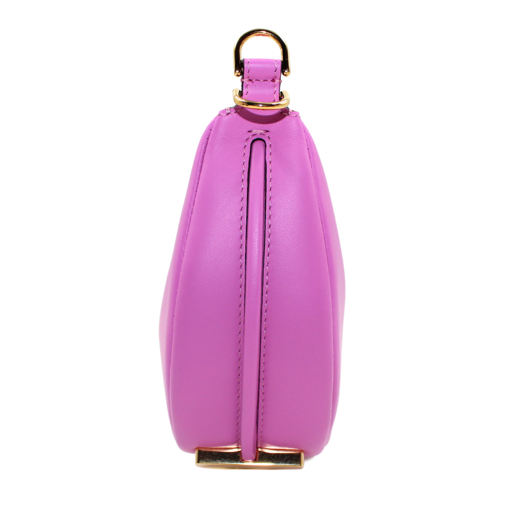 Fendi Fendigraphy Mini Leather Hobo Bag