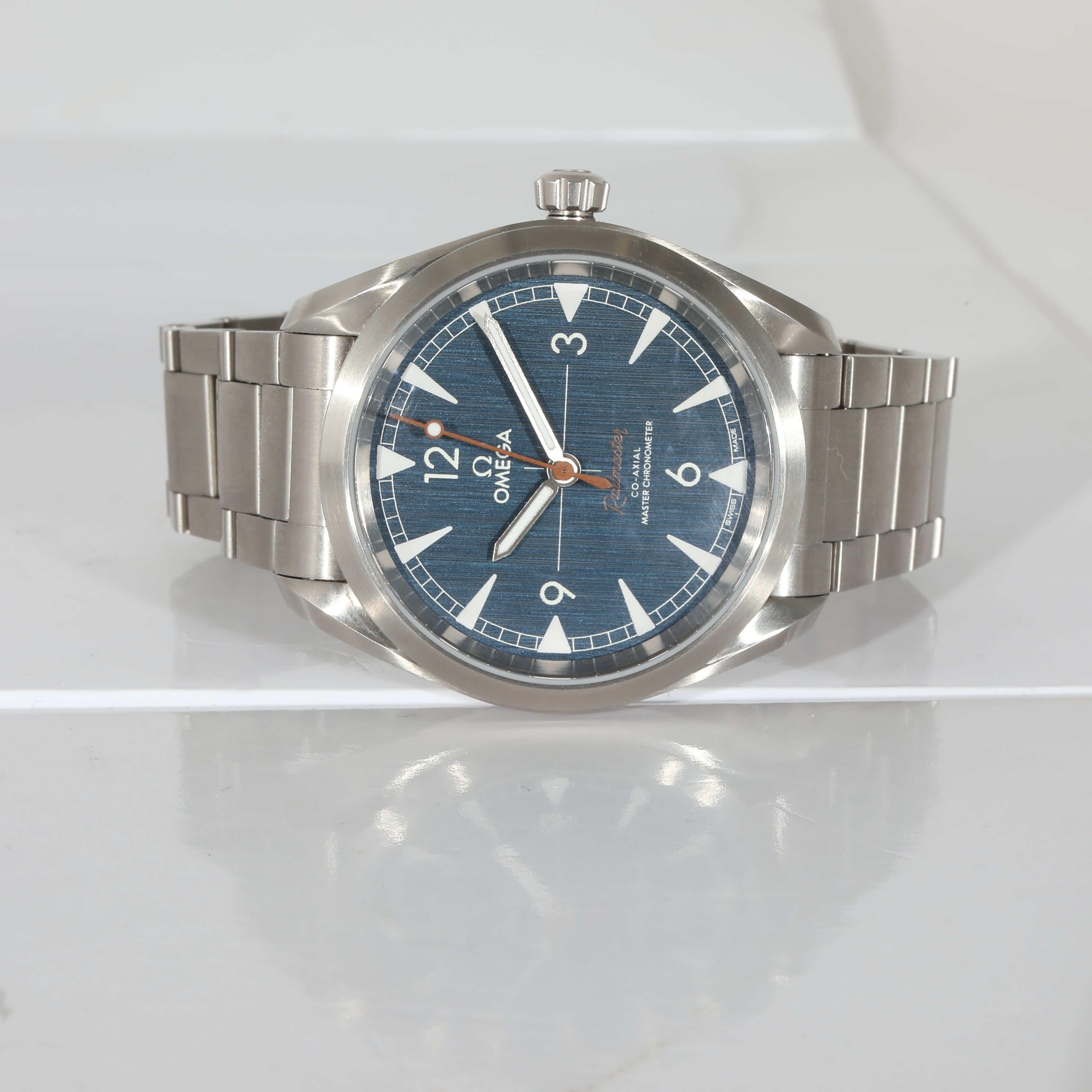 OMEGA 220.10.40.20.03.001 Seamaster Railmaster Men's Watch in Stainless Steel