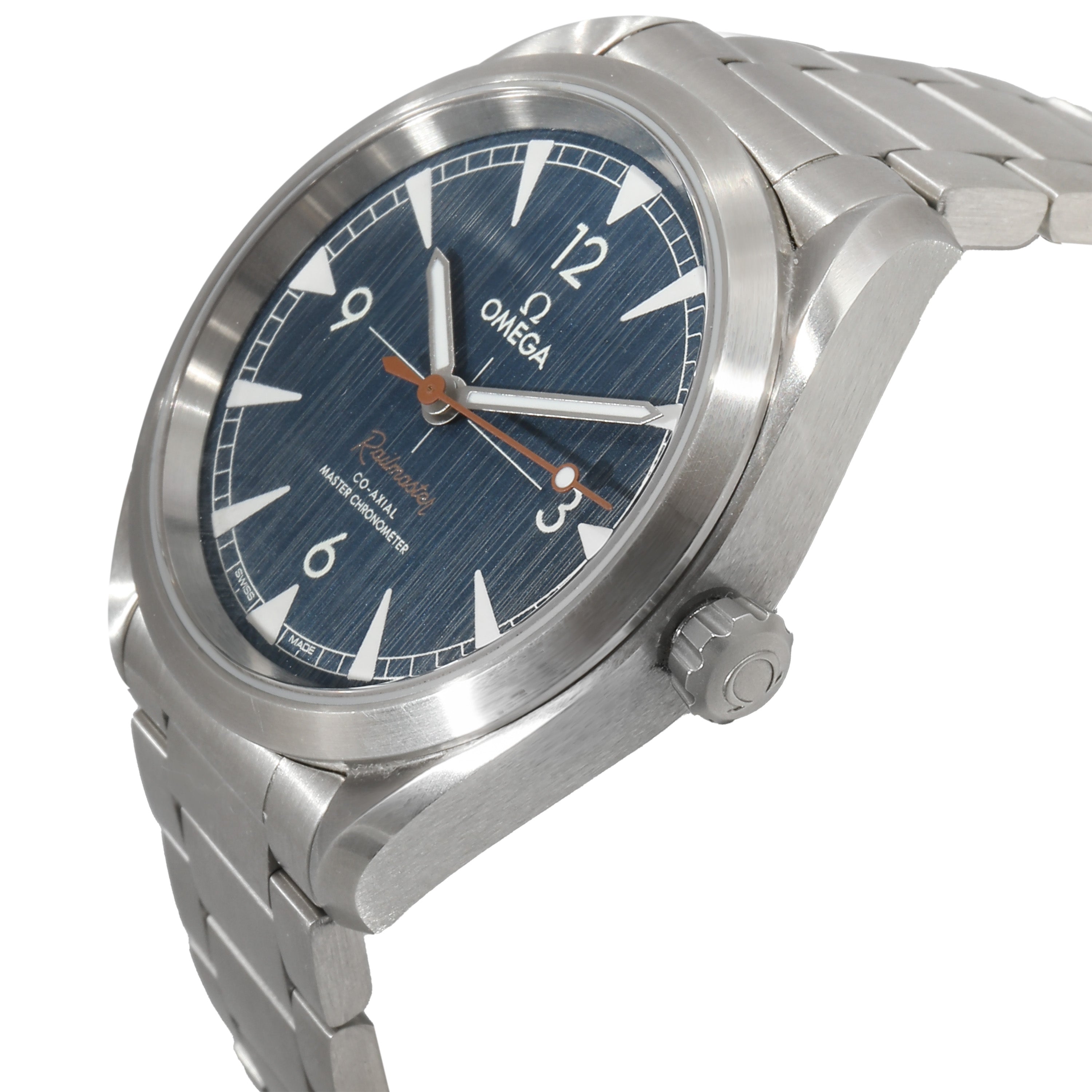 OMEGA 220.10.40.20.03.001 Seamaster Railmaster Men's Watch in Stainless Steel
