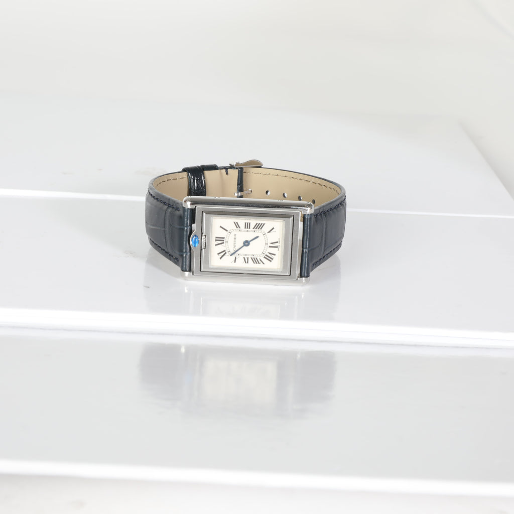 CARTIER Basculante de 2405 Women's Watch in Stainless Steel