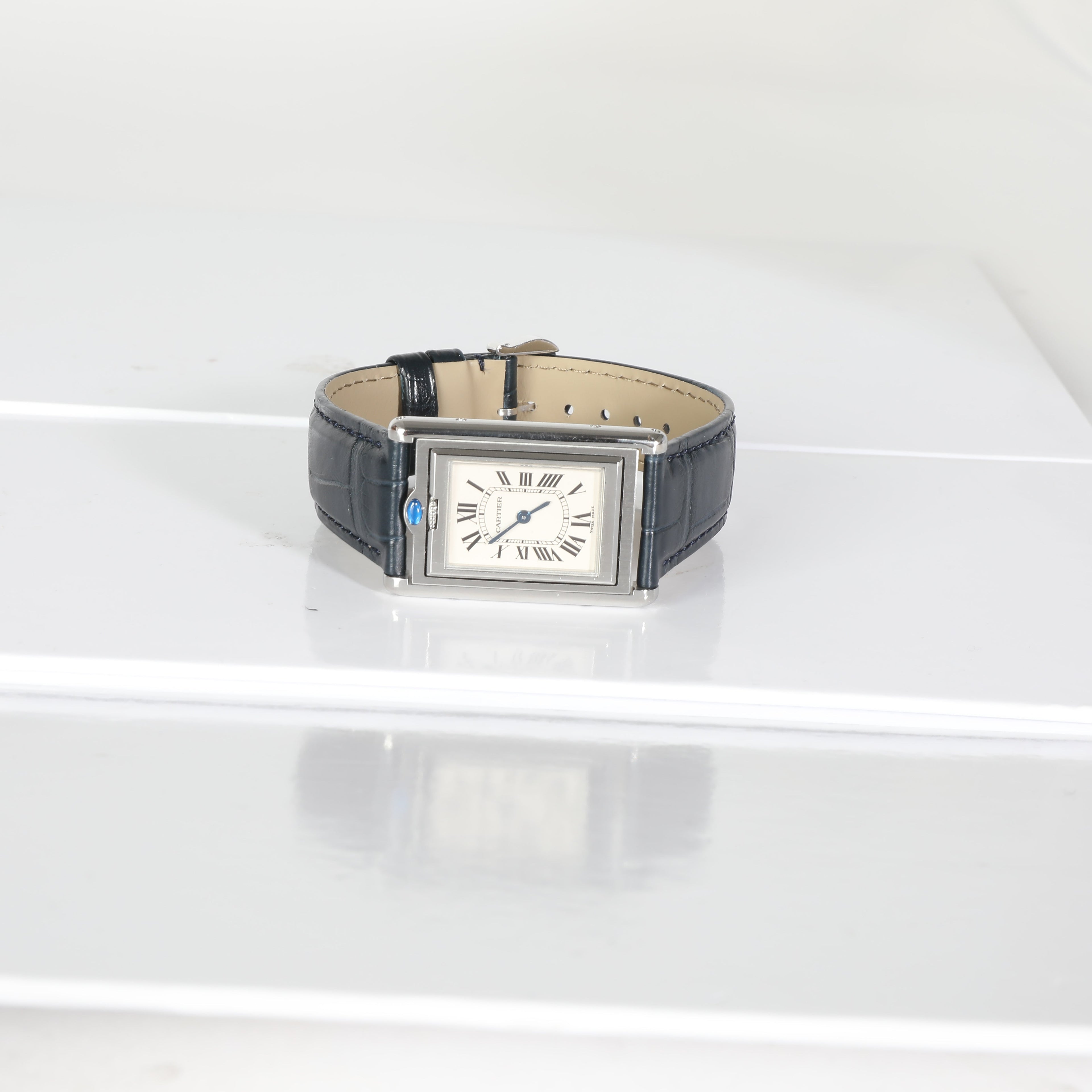 CARTIER Basculante de 2405 Women's Watch in Stainless Steel