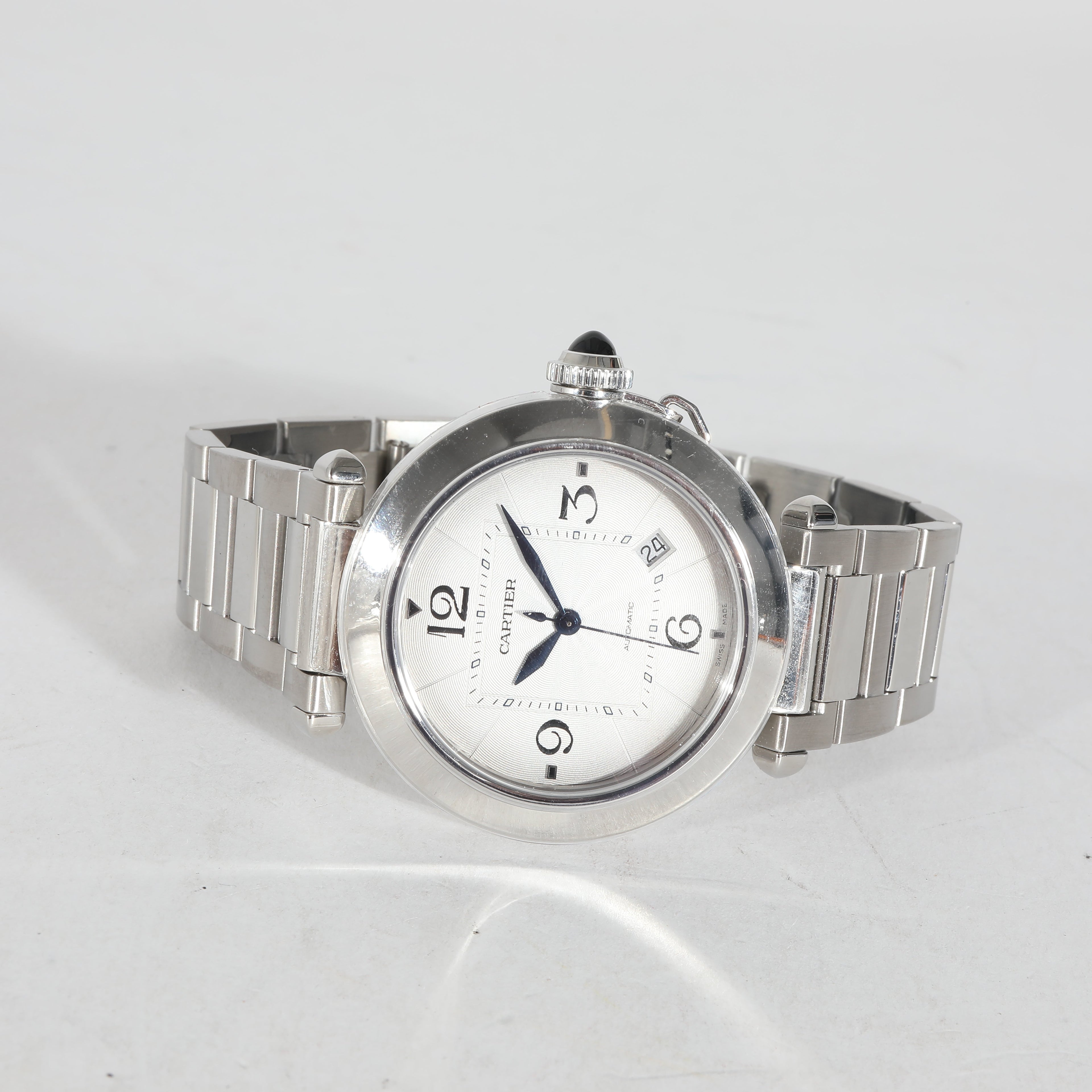 CARTIER Pasha de WSPA0009 Men's Watch in Stainless Steel
