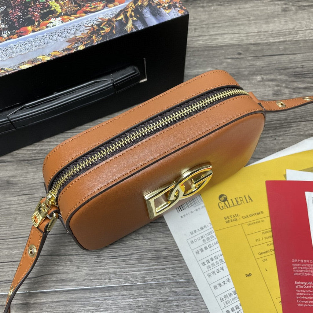 GLAMI Crossbody 3.5 Bag Brown For Women 7.5in/19cm GLAMIÃ‚Â 
