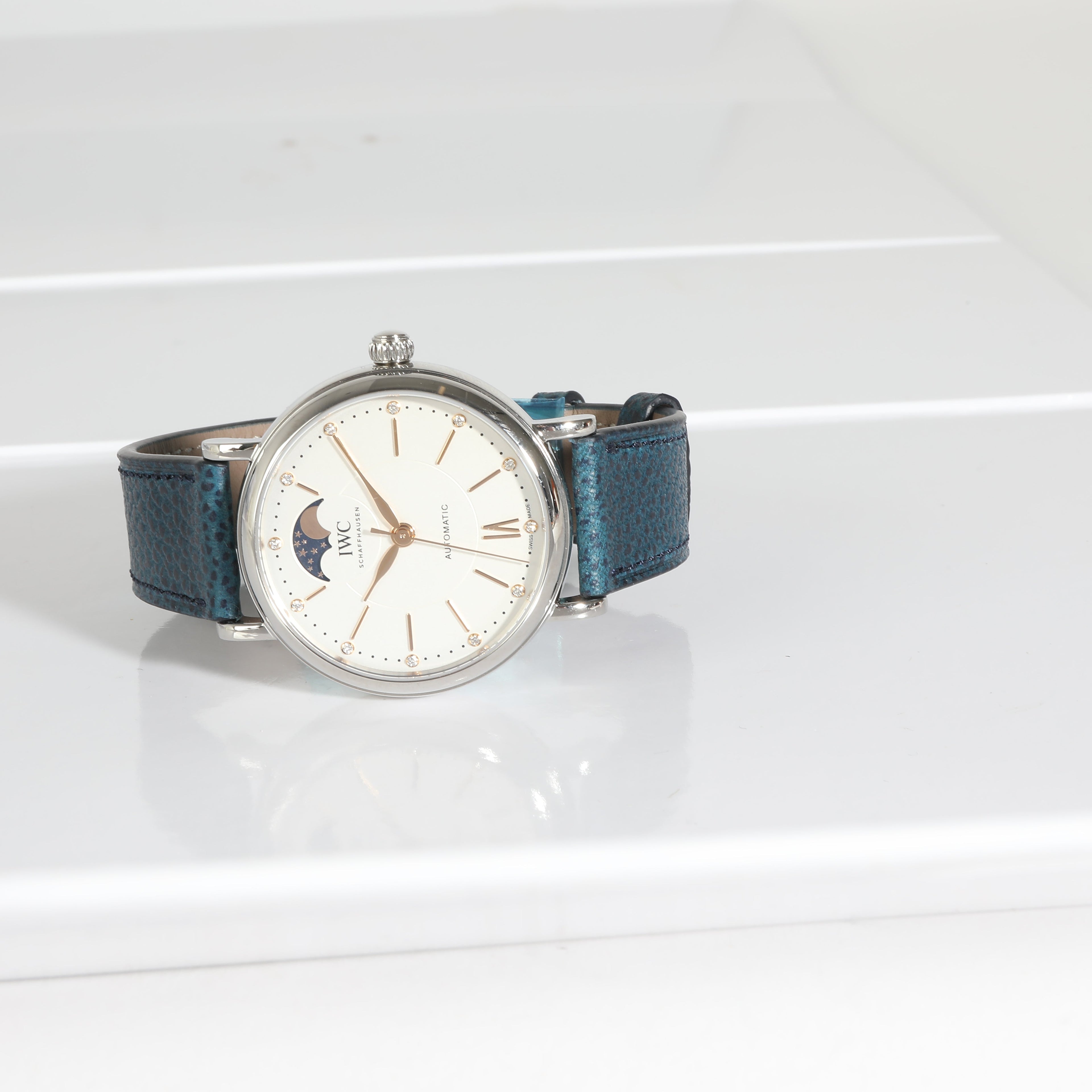 IWC Portofino Moonphase IW459601 Unisex Watch in Stainless Steel