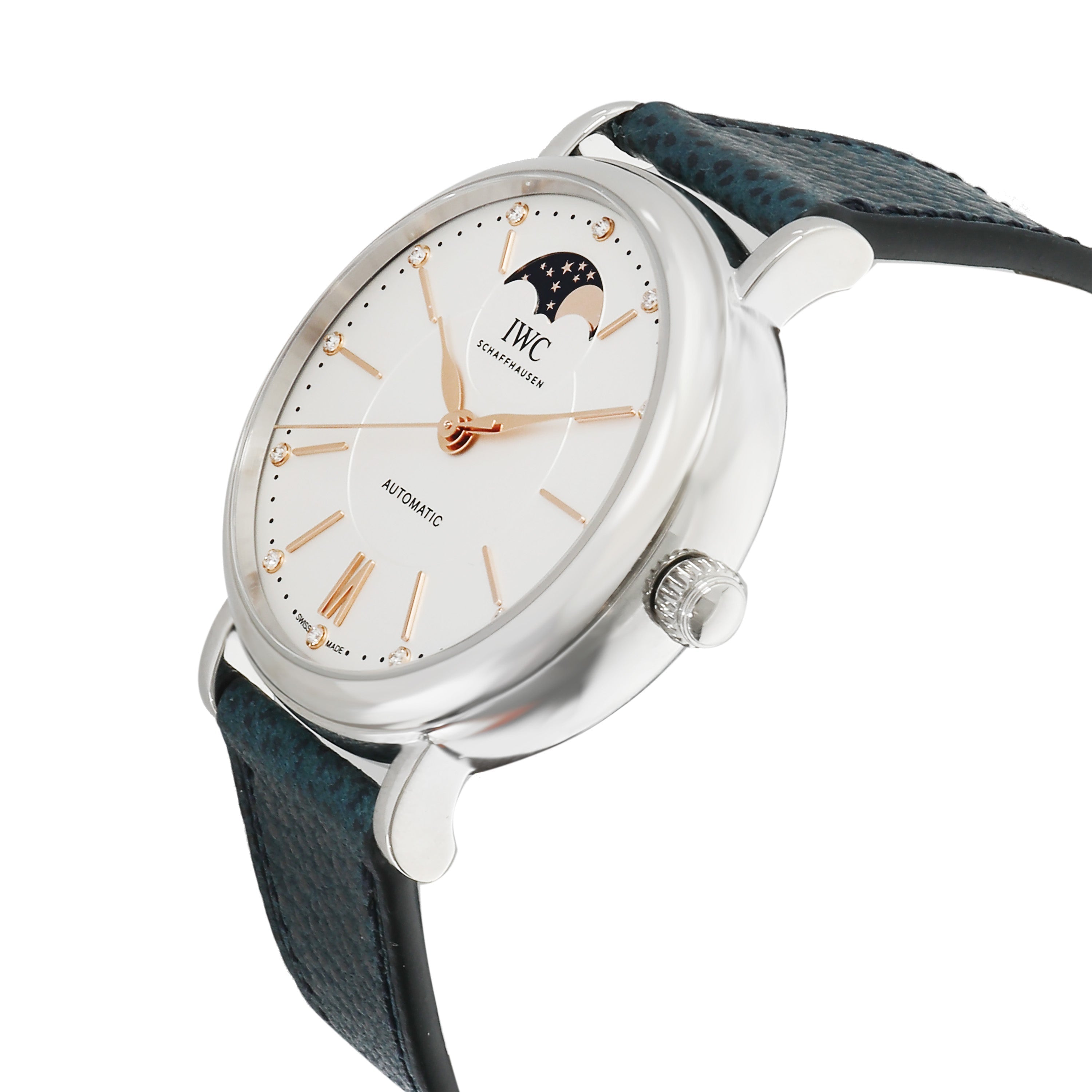 IWC Portofino Moonphase IW459601 Unisex Watch in Stainless Steel