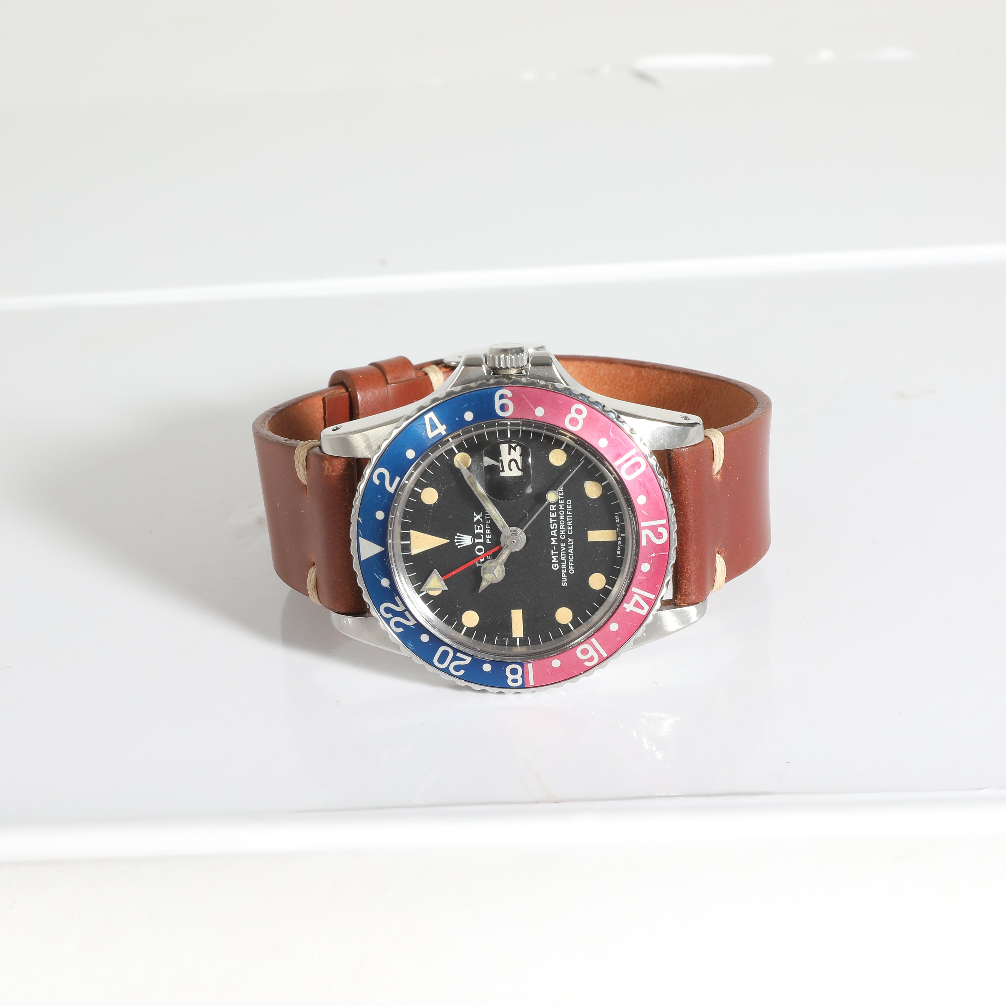 ROLEX GMT-Master 1675 Men's Watch in Stainless Steel