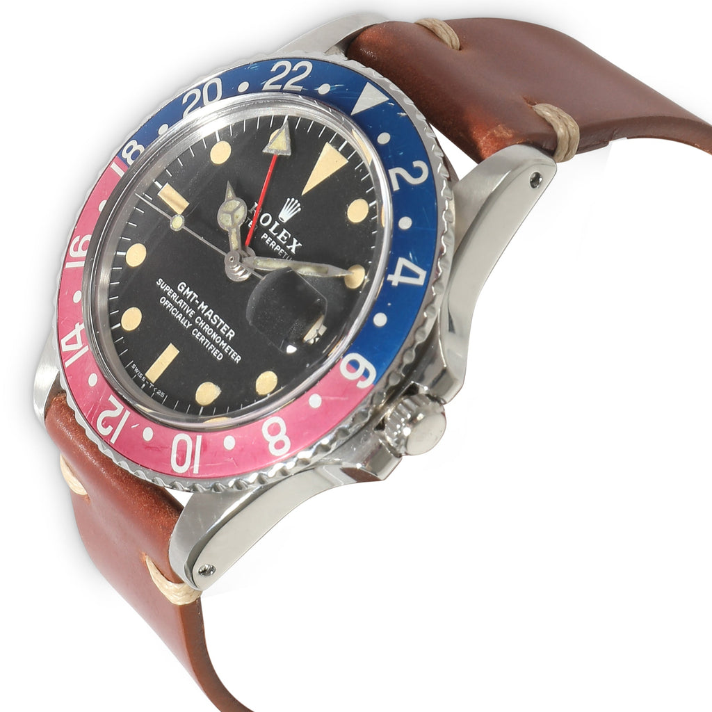 ROLEX GMT-Master 1675 Men's Watch in Stainless Steel
