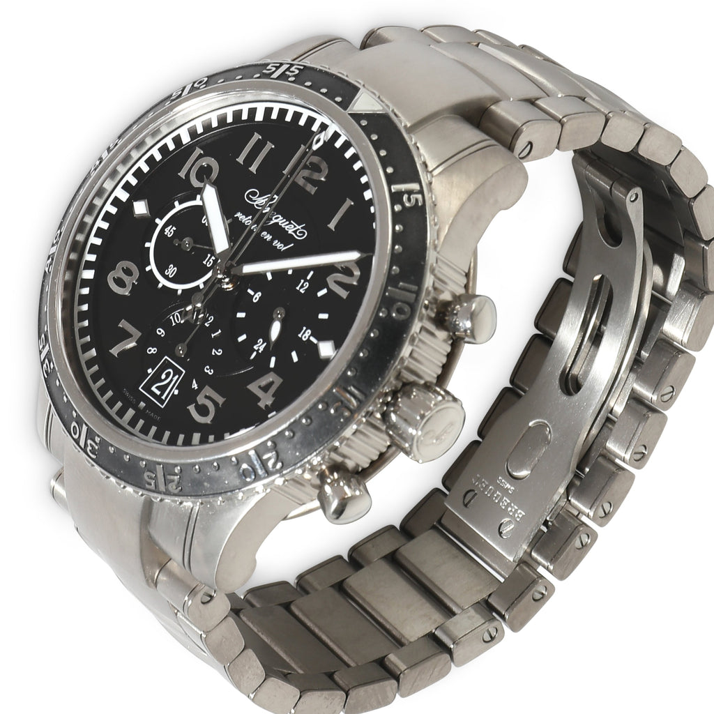 BREGUET Transatlanique Type XXI 3810TI/H2/TZ9 Men's Watch in Titanium