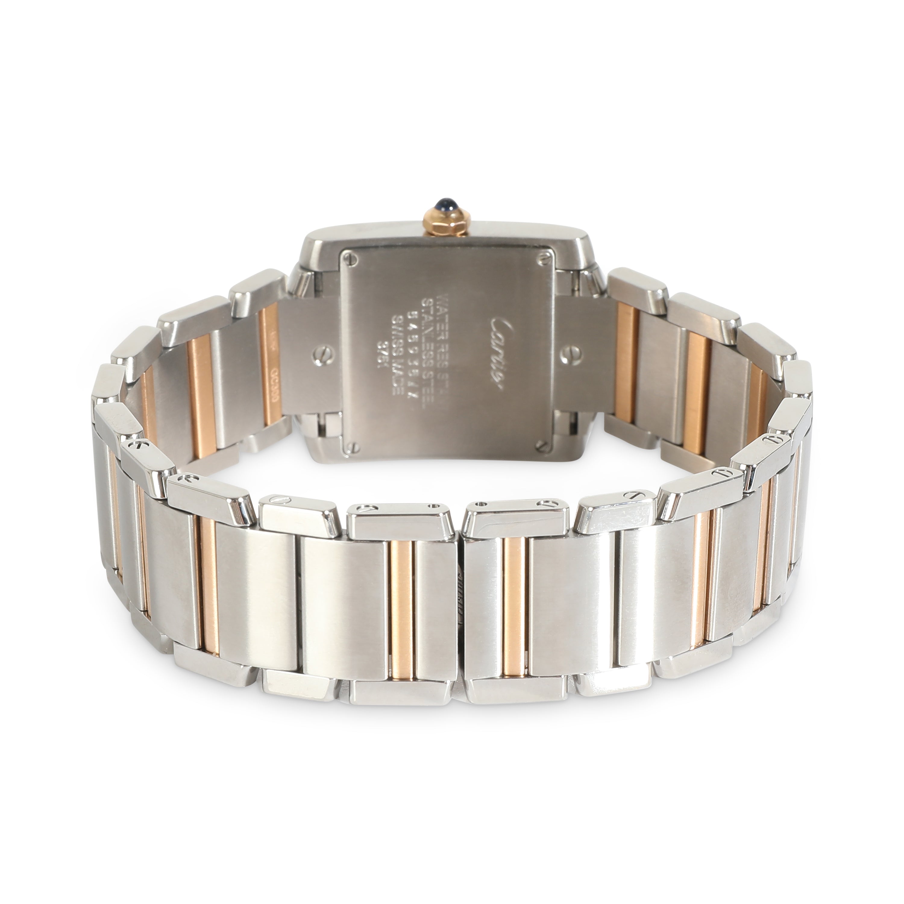 CARTIER Tank Francaise de WE110004 Unisex Watch in 18kt Stainless Steel/