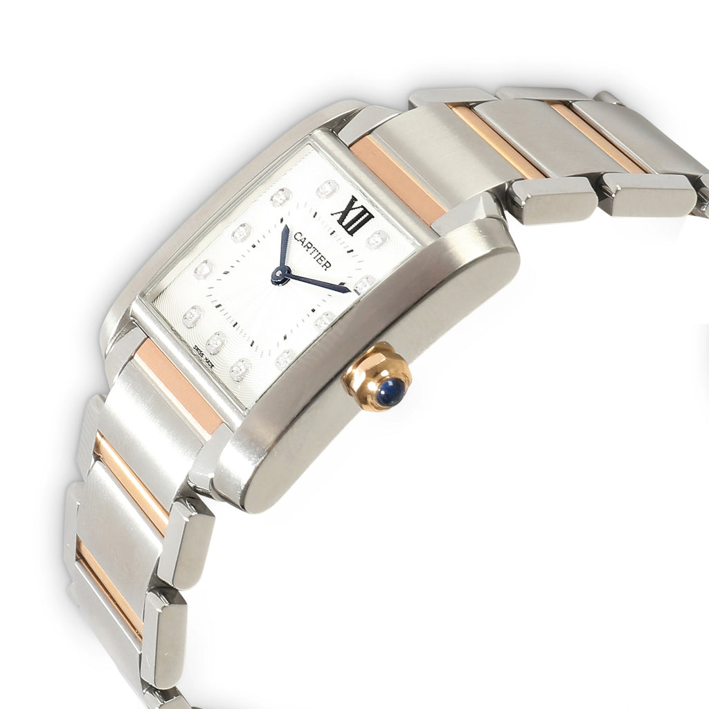 CARTIER Tank Francaise de WE110004 Unisex Watch in 18kt Stainless Steel/