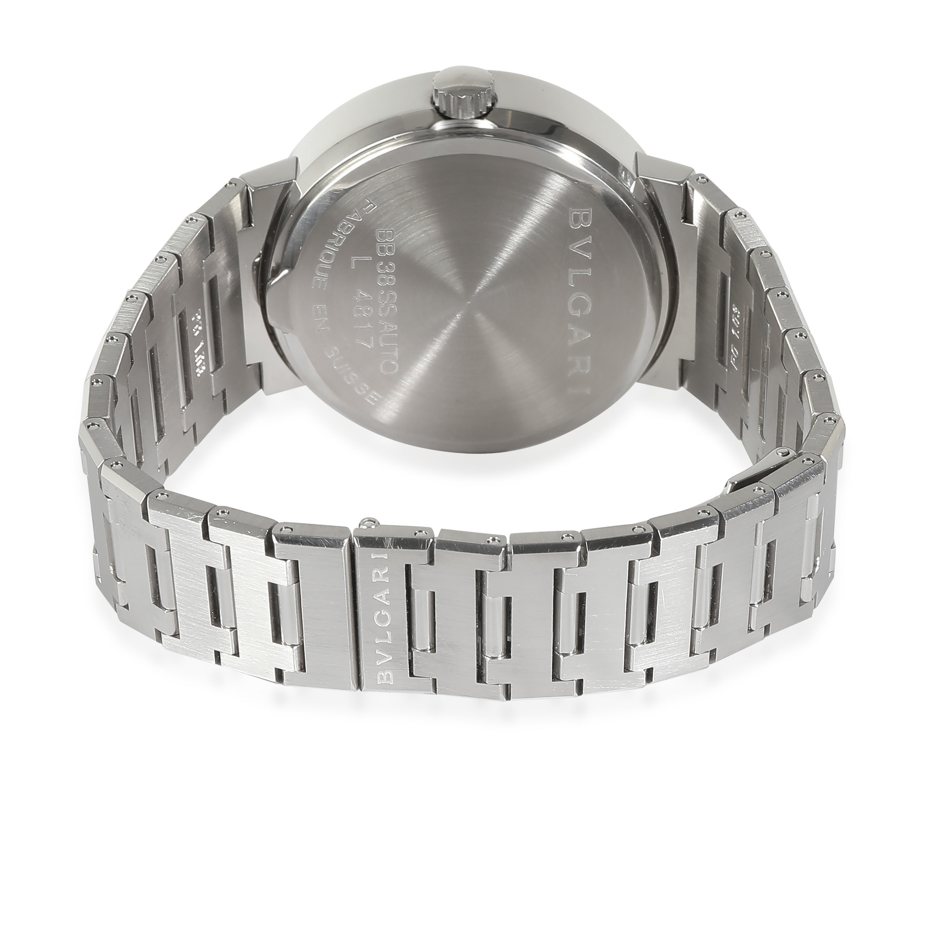 BVLGARI / BB 38 SS Auto Men's Watch in Stainless Steel