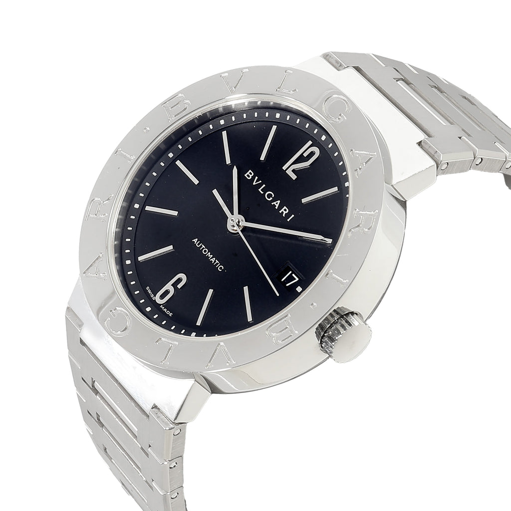 BVLGARI / BB 38 SS Auto Men's Watch in Stainless Steel