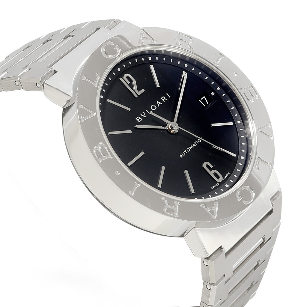 BVLGARI / BB 38 SS Auto Men's Watch in Stainless Steel
