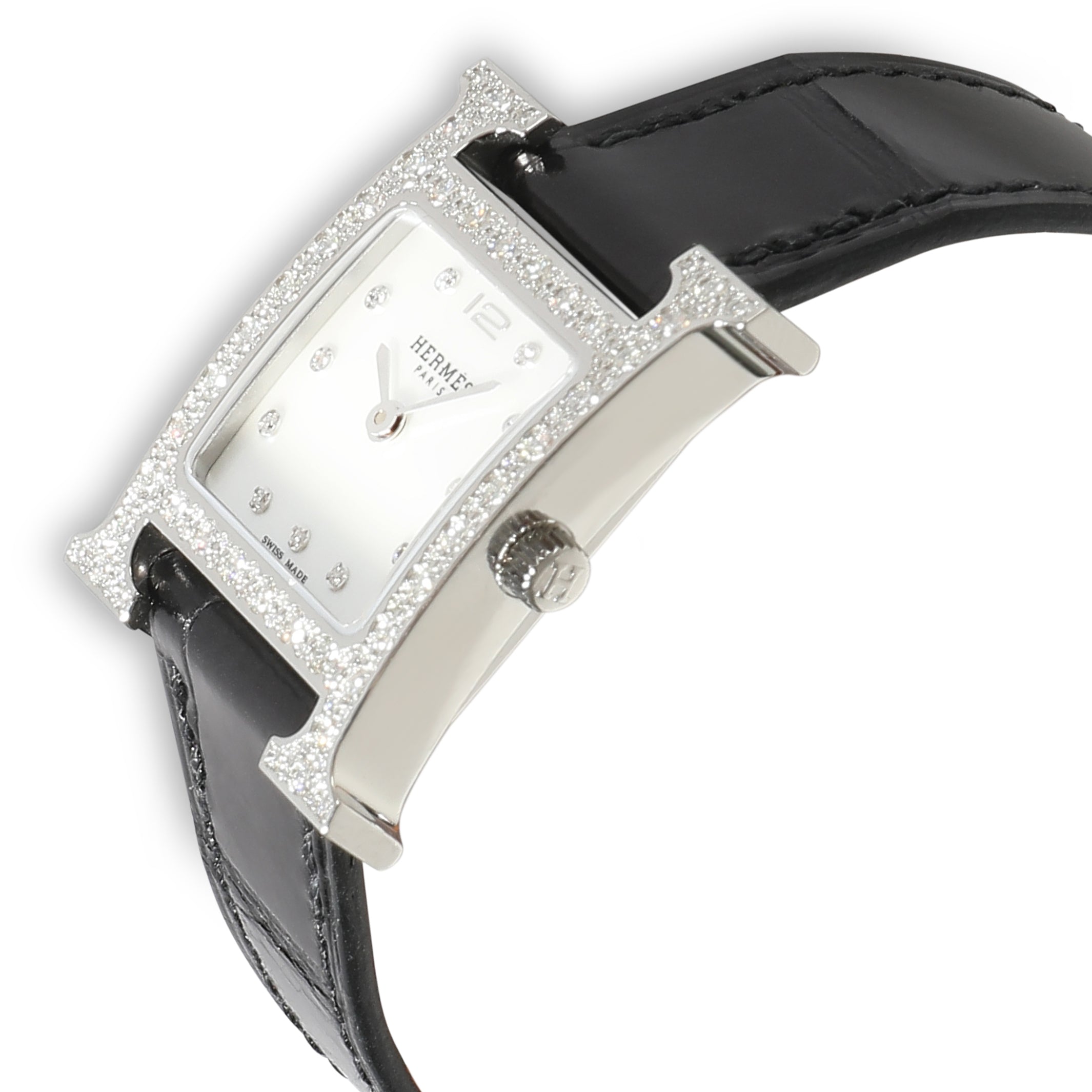HERMES Heure H HH1.239 Women's Watch in Stainless Steel
