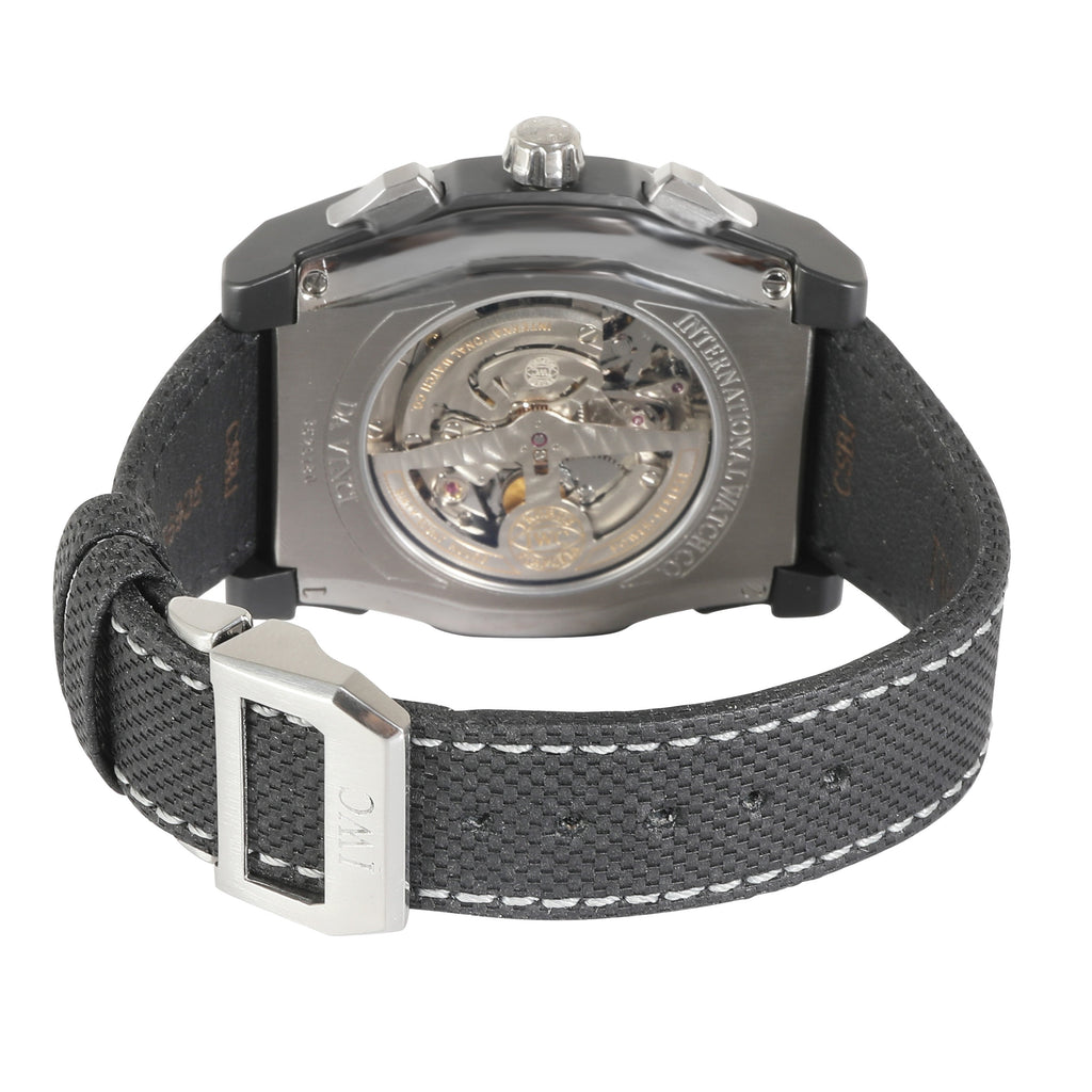 IWC DaVinci Chronograph IW376601 Men's Watch in Ceramic/Titanium