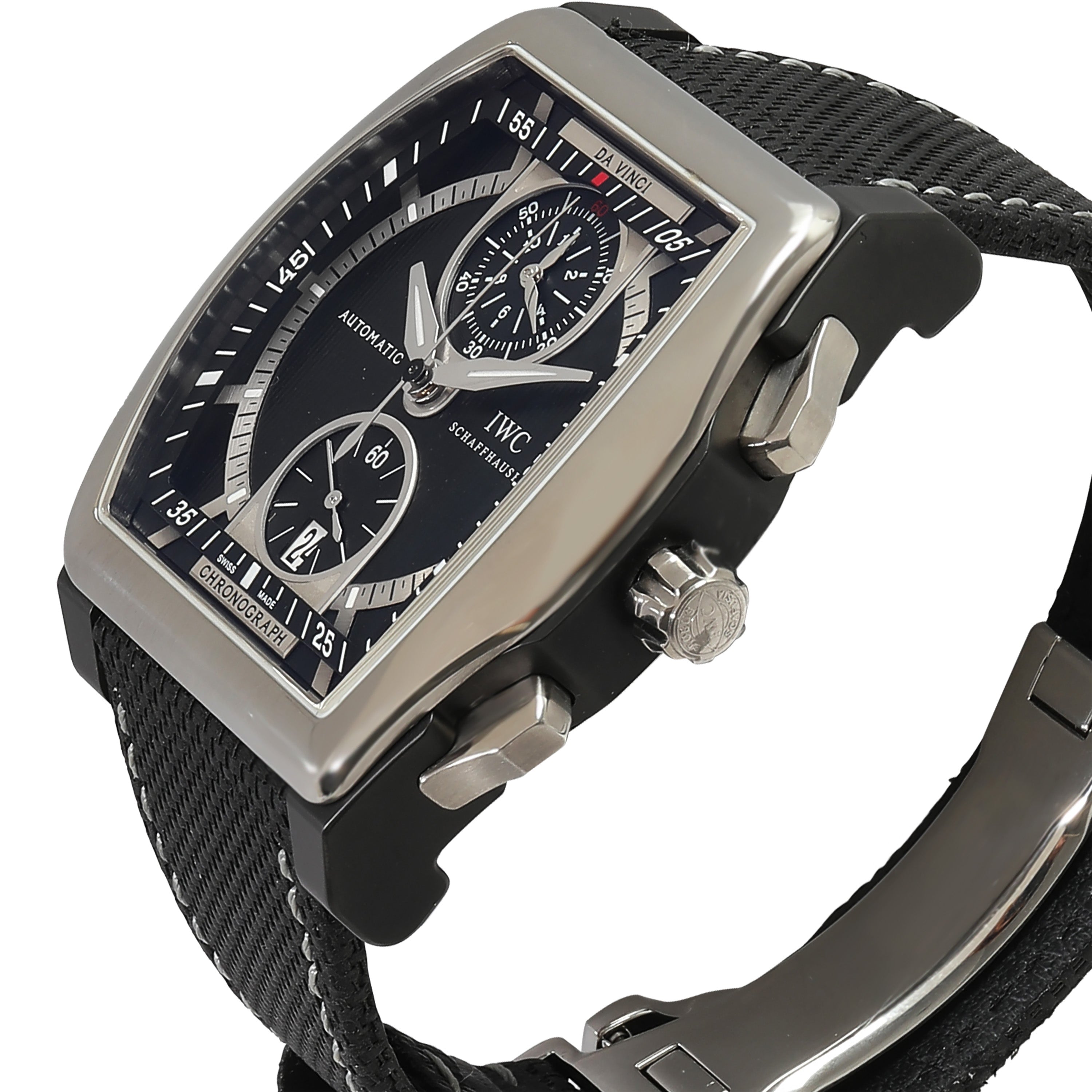 IWC DaVinci Chronograph IW376601 Men's Watch in Ceramic/Titanium