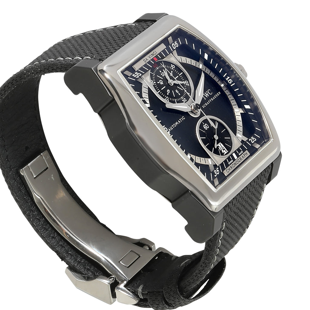 IWC DaVinci Chronograph IW376601 Men's Watch in Ceramic/Titanium
