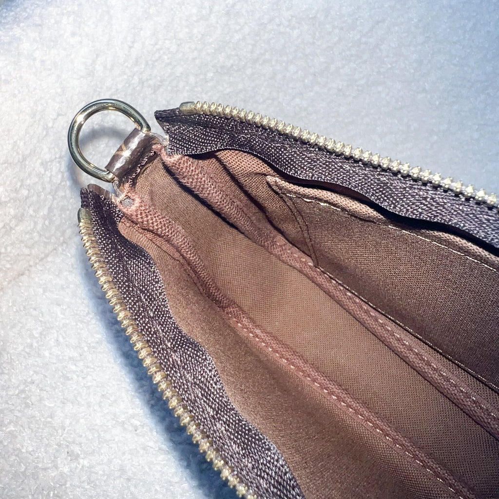 LV Multi Pochette Accessoires MPA Larger Pochette in Monogram Canvas GHW + LV Short Leather Strap