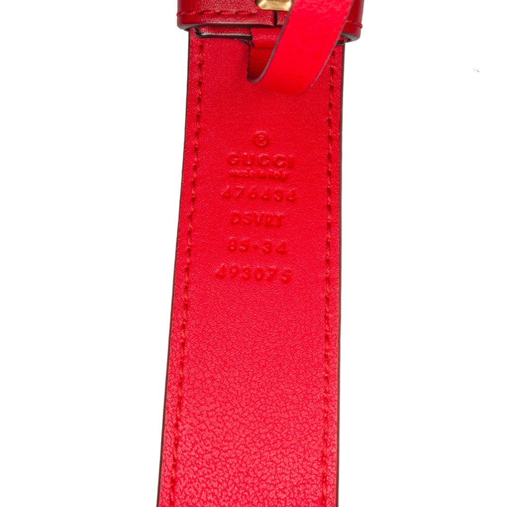 Gucci GG Marmont Belt Bag Red MatelassÃƒÆ’Ã‚Â©