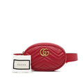 Gucci GG Marmont Belt Bag Red MatelassÃƒÆ’Ã‚Â©