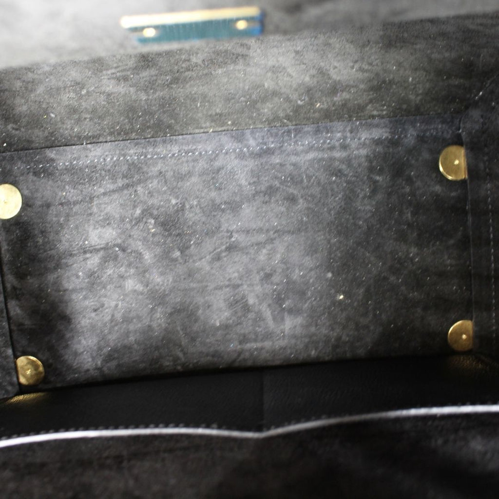 Celine Grained Calfskin Micro Belt Bag Black