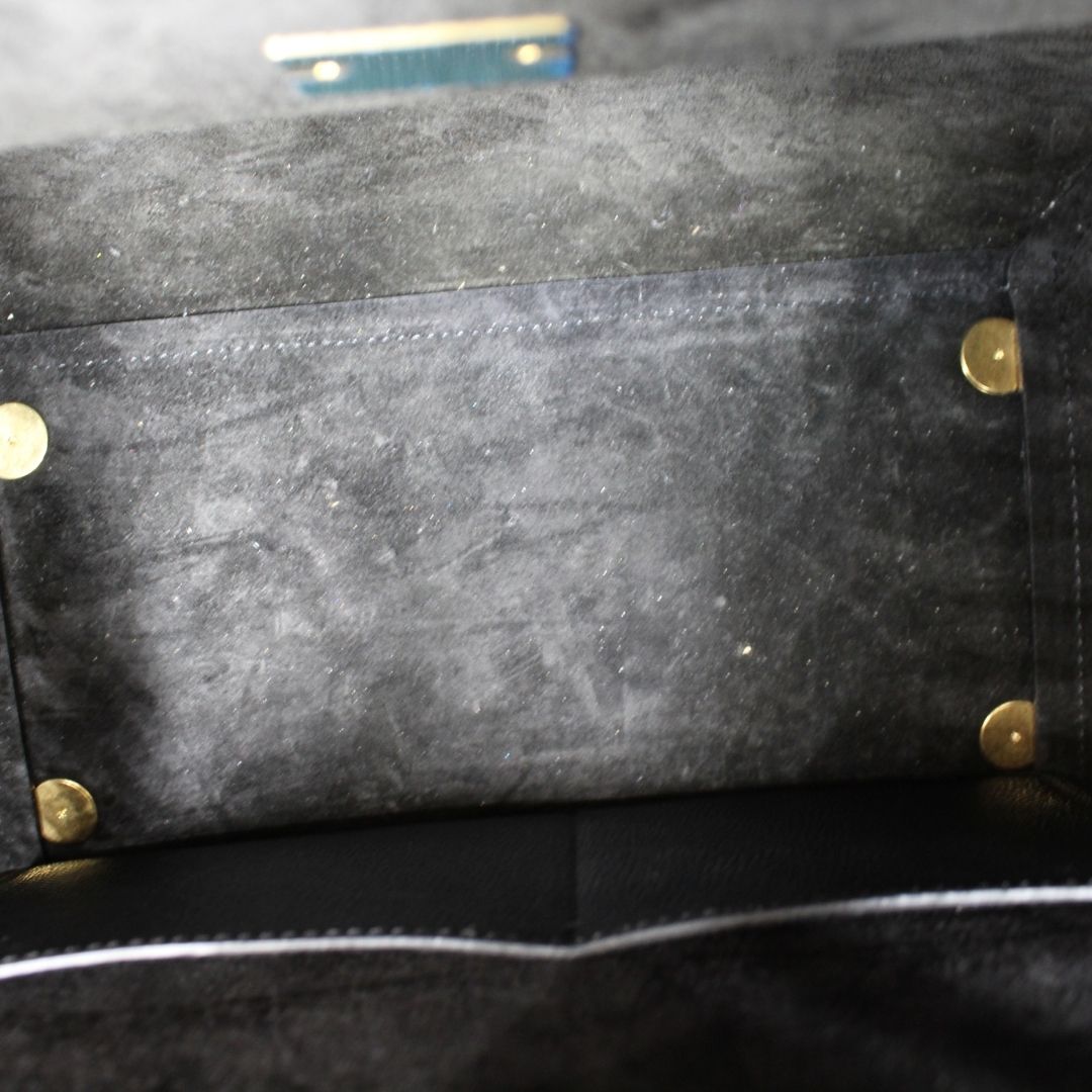 Celine Grained Calfskin Micro Belt Bag Black