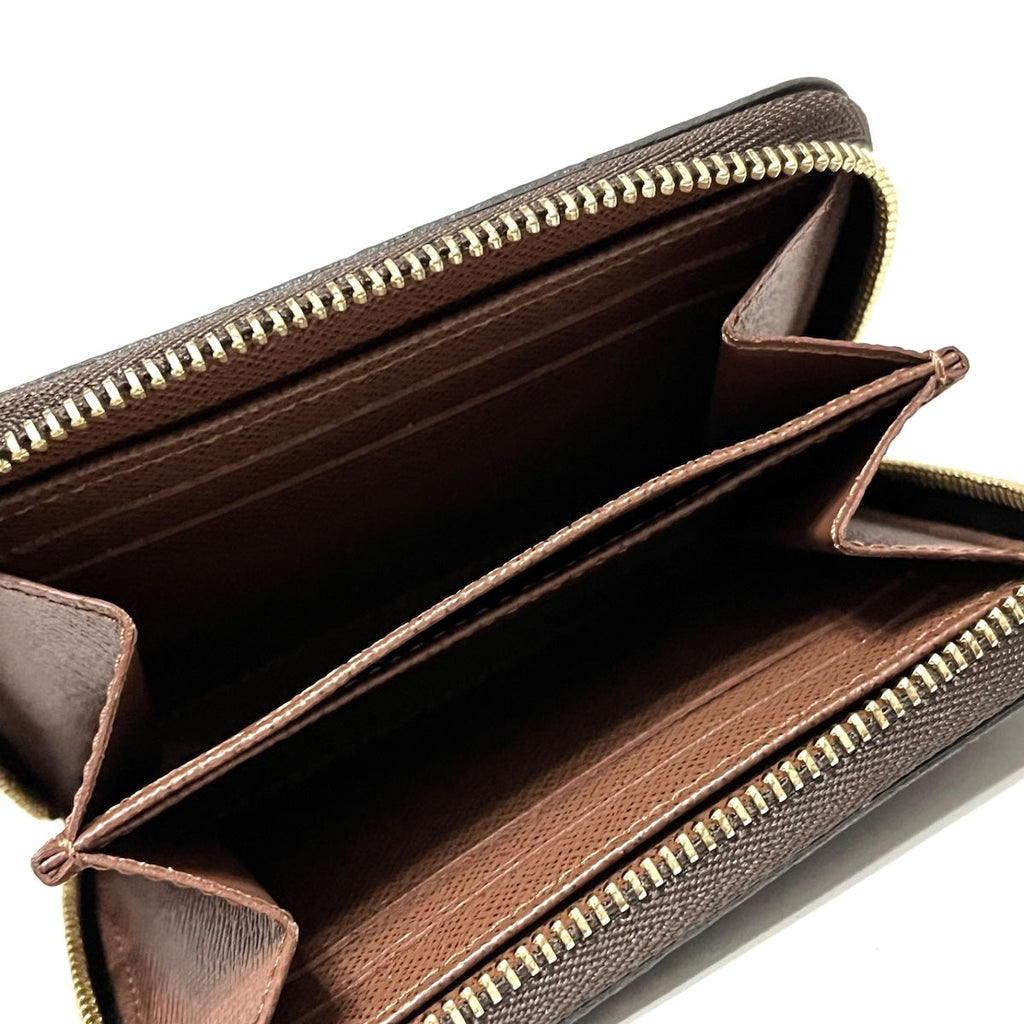 Louis Vuitton Zippy Coin Purse  Canvas Wallet  ()