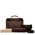 Louis Vuitton Damier Porteo-inatour Savannah Business Bag 2WAY N53355 Brown PVC Leather Men LOUIS VUITTON