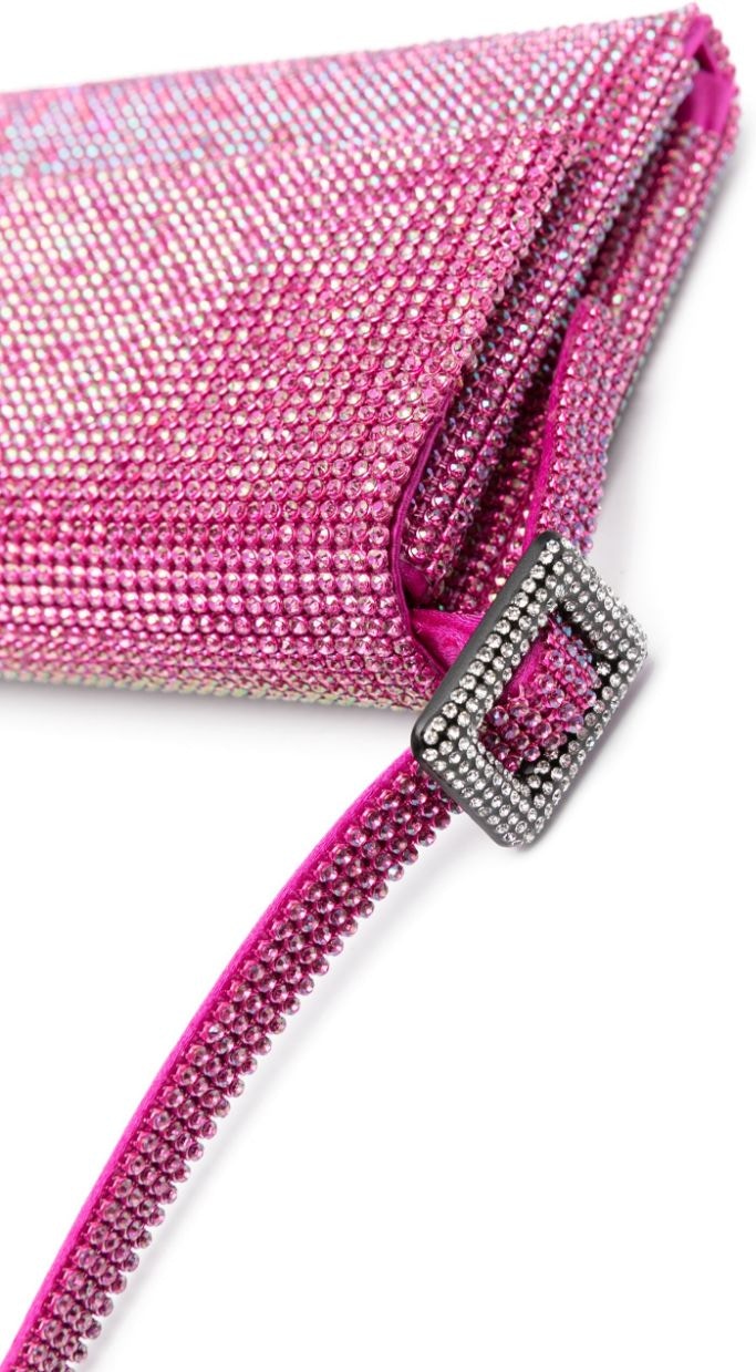 Vittissima La Petite Crystal-Embellished Clutch Bag